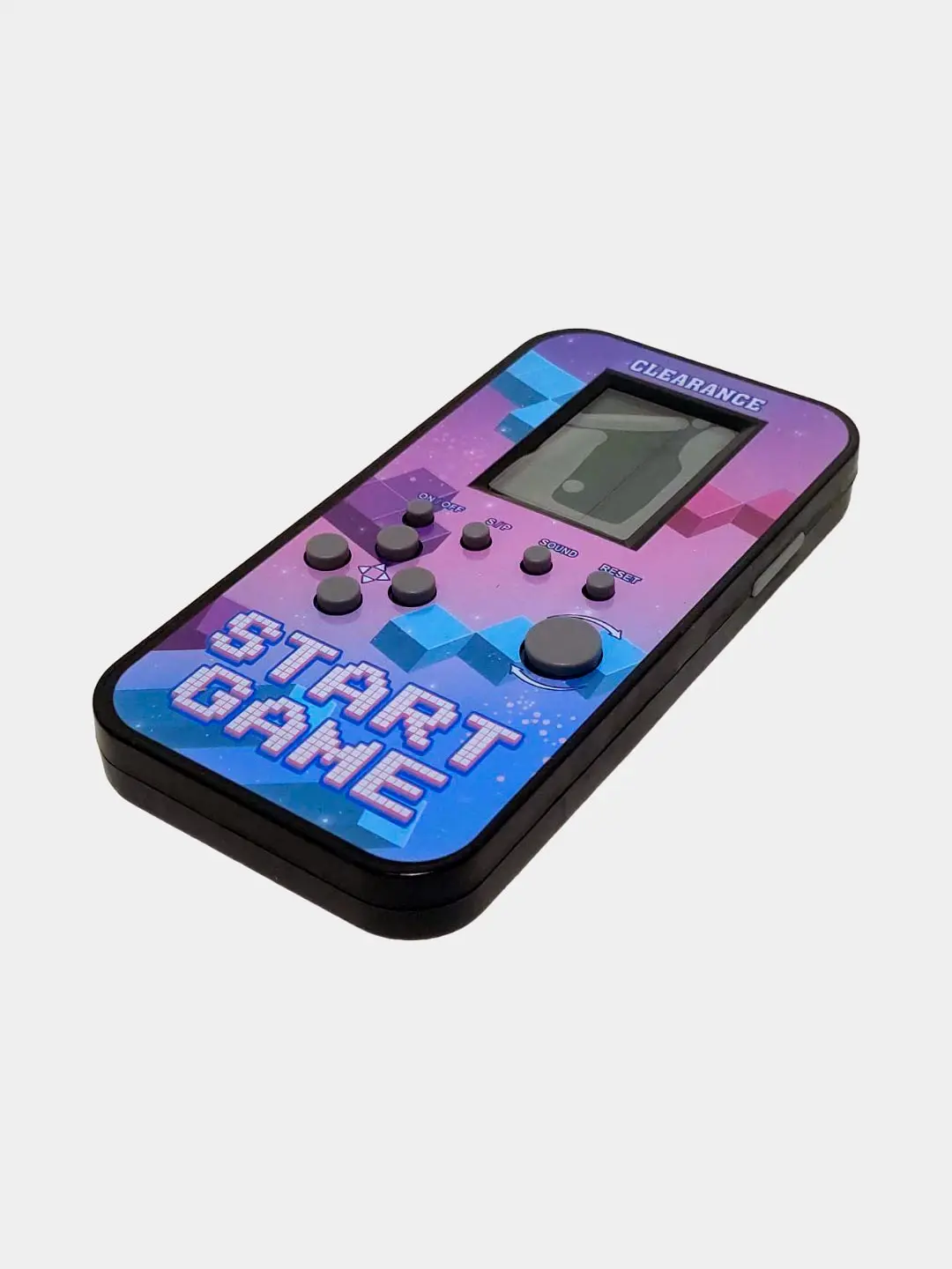 Portativ tetris, Piksel gradient, LCD-displey, 6+ yoshli bolalar va sayohatlar uchun — 2-rasm
