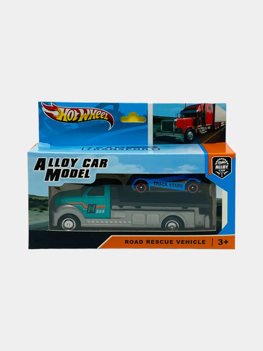 Hotwheel HW-132 bola uchun metall evakuator yashil interaktiv. — 2-rasm