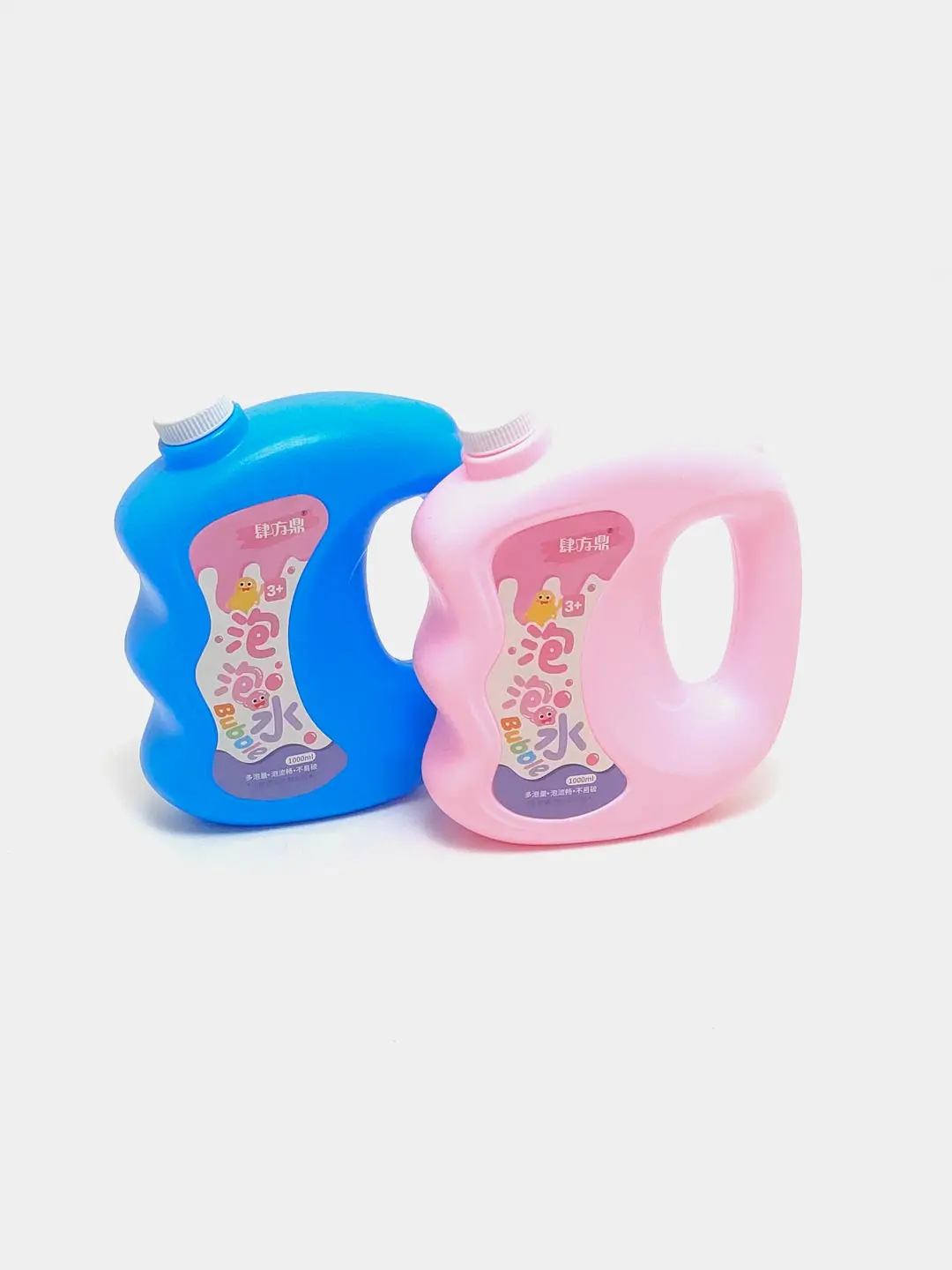 Bolalar uchun 1000ml ko'k/pushti rang sensory rivojlantiruvchi suyuq sovun