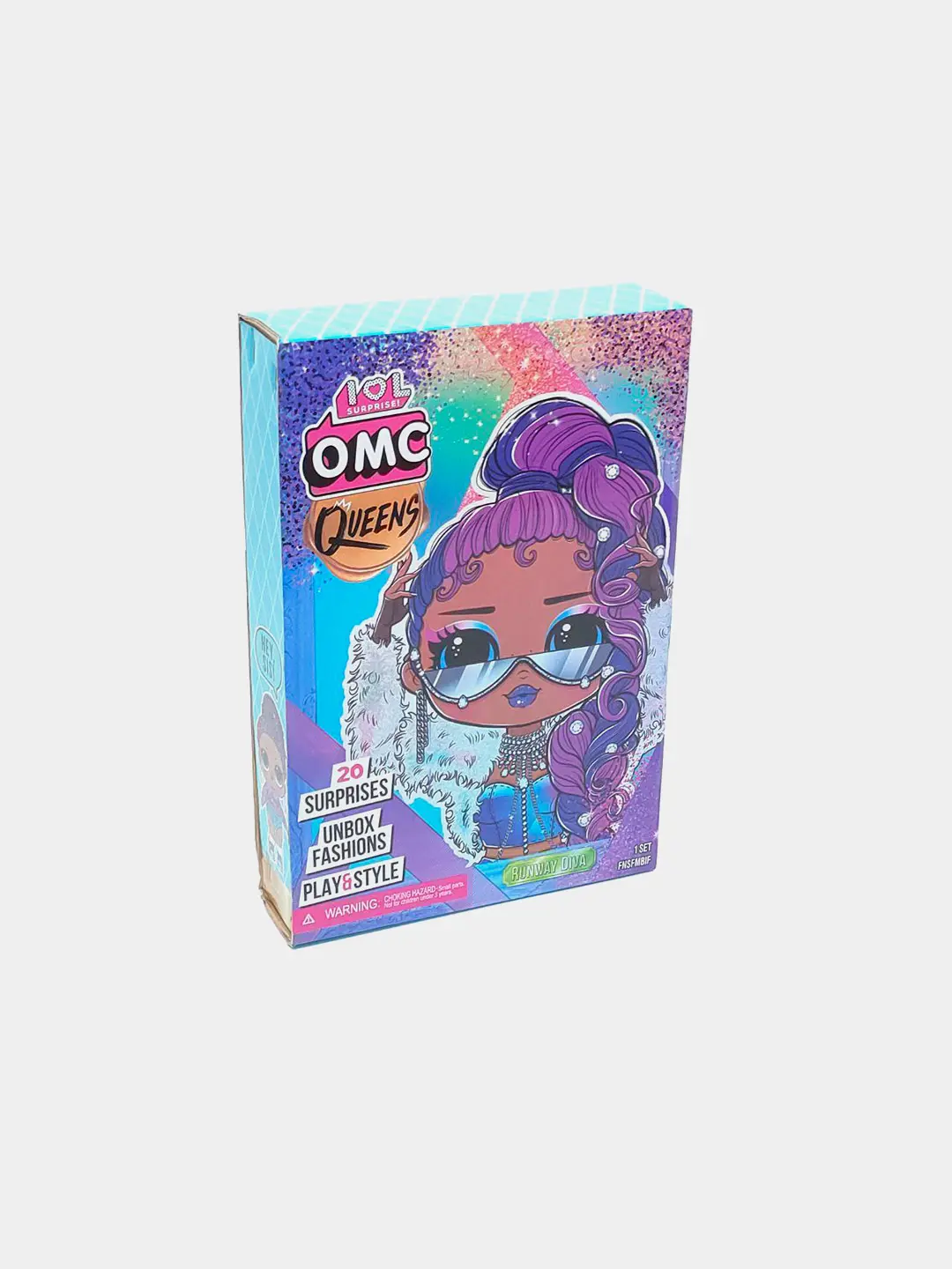 OMG Queens Runway Diva qo'g'irchoği, 20 ta sir, moda va uslub, 3 yoshdan qizlar uchun