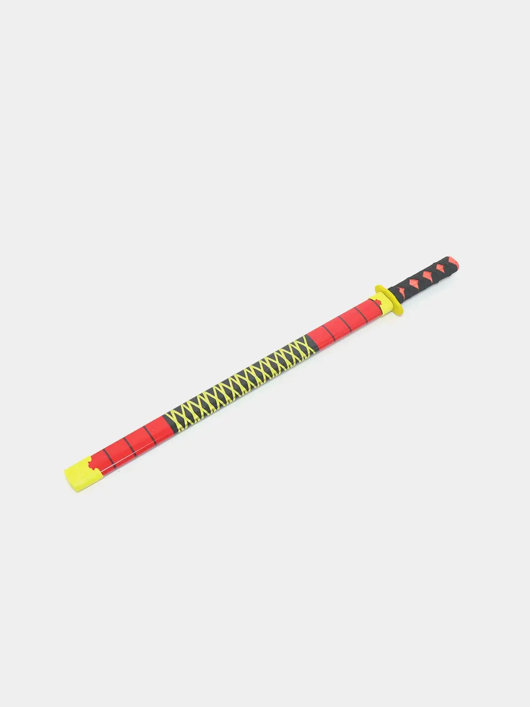 Bolalar o'yinlari uchun katana qilich Art. 14024, qizil/qora/sariq. Kodi. 10446