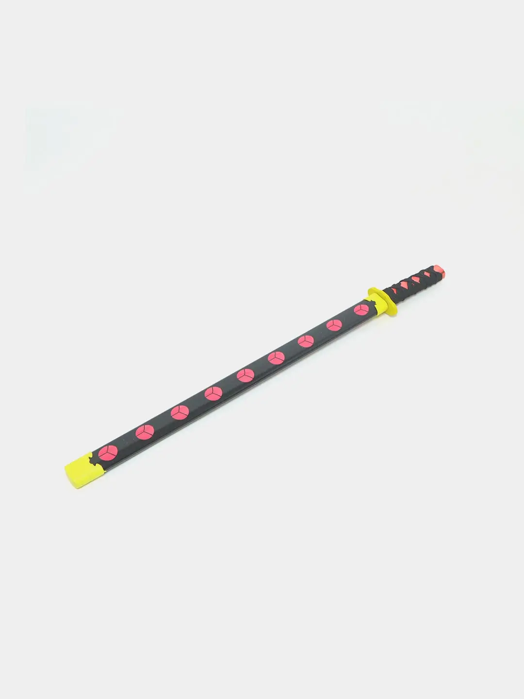 Bolalar o'yinlari uchun katana qilich Art. 14024, qizil/qora/sariq. Kodi. 10446 — 2-rasm