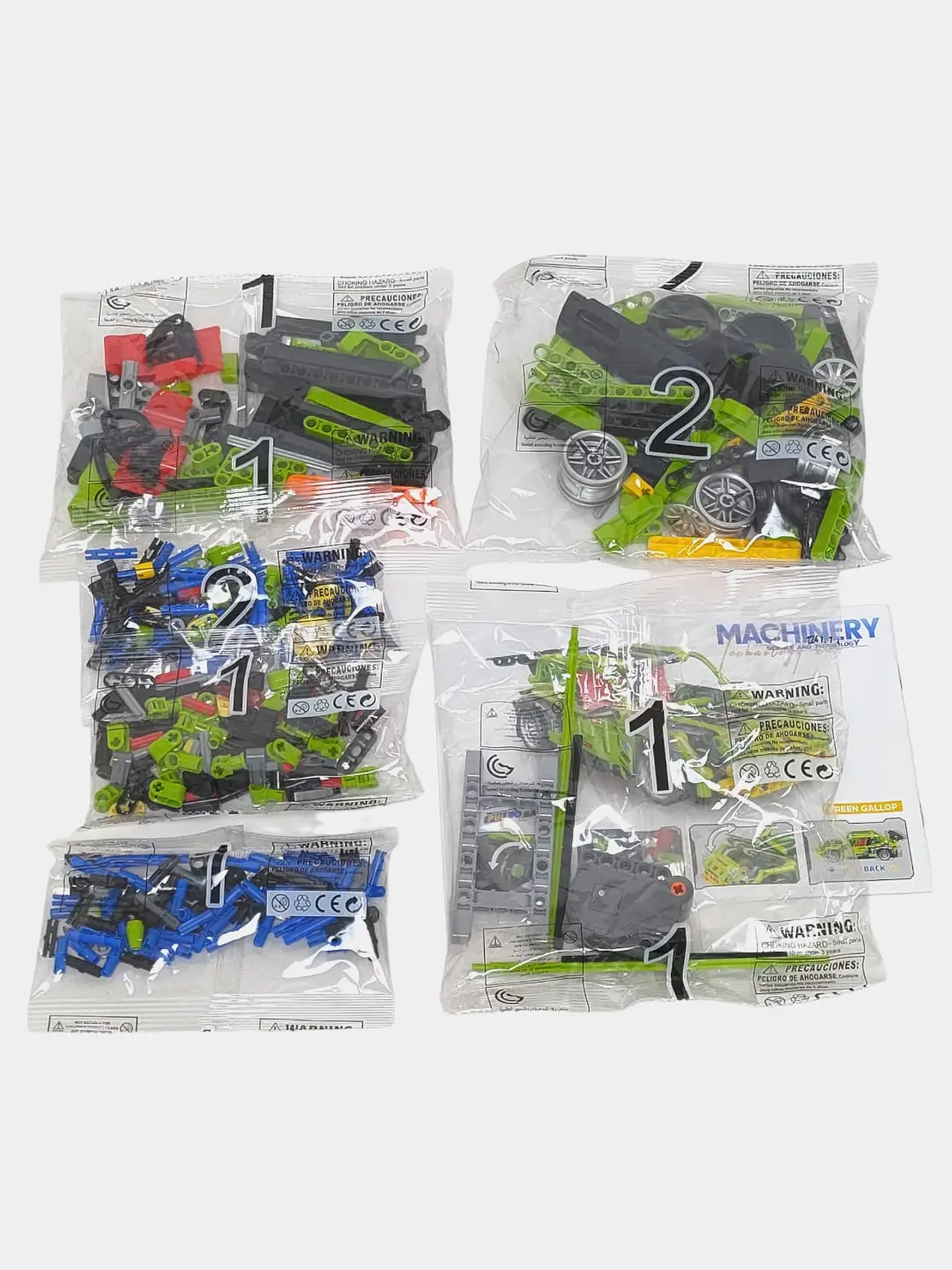 Green Gallop Sport Konstruktori 489 qism rivojlantiruvchi 6+ QL1241 — 6-rasm