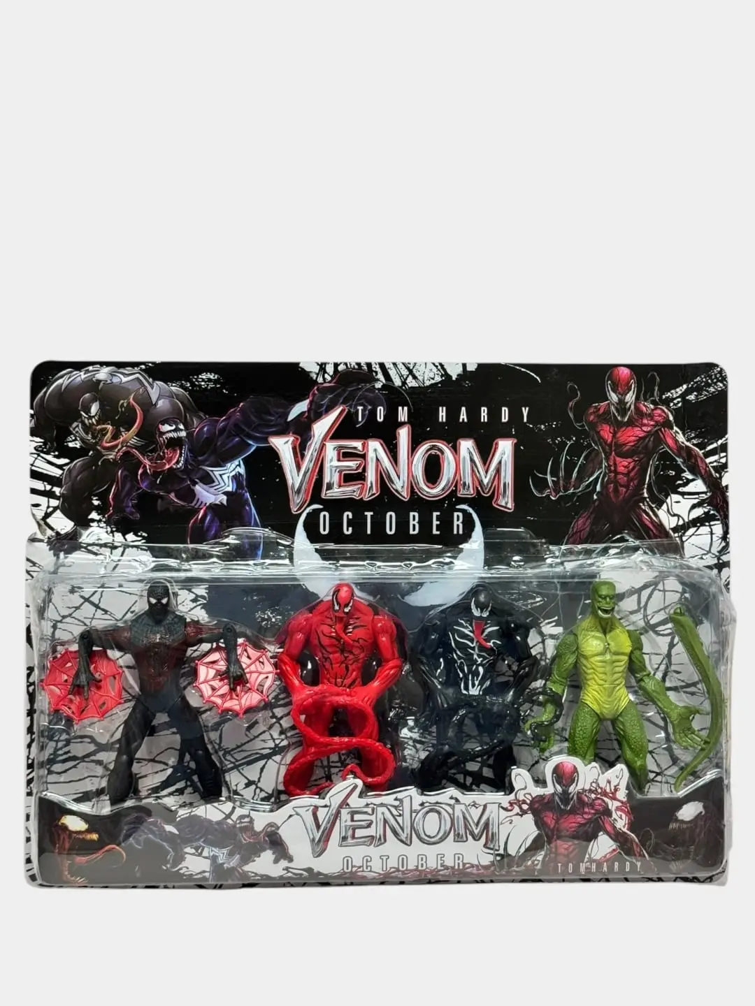 Venom qahramonlari to'plami, Marvel qahramonlari, 3 yoshdan oshgan bolalar uchun, Rivojlantiruvchi syujetli o'yinlar