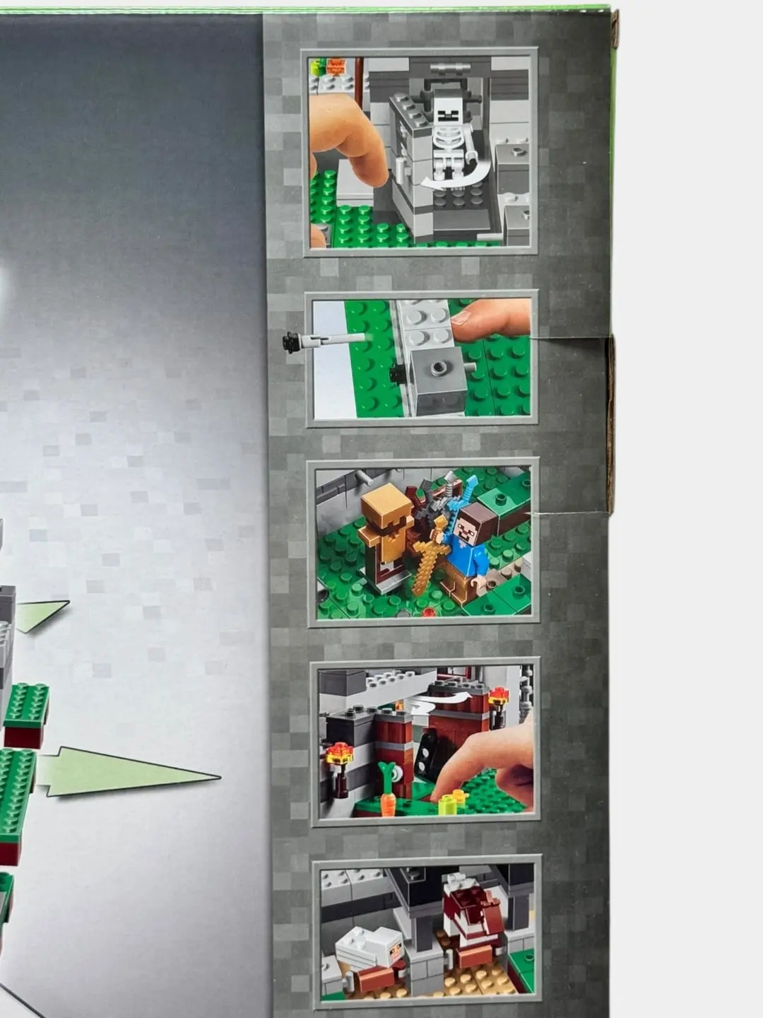 Minecraft Krepost Konstruktori, 990 dona, 6+ yosh uchun, 4 tasida 1 — 7-rasm
