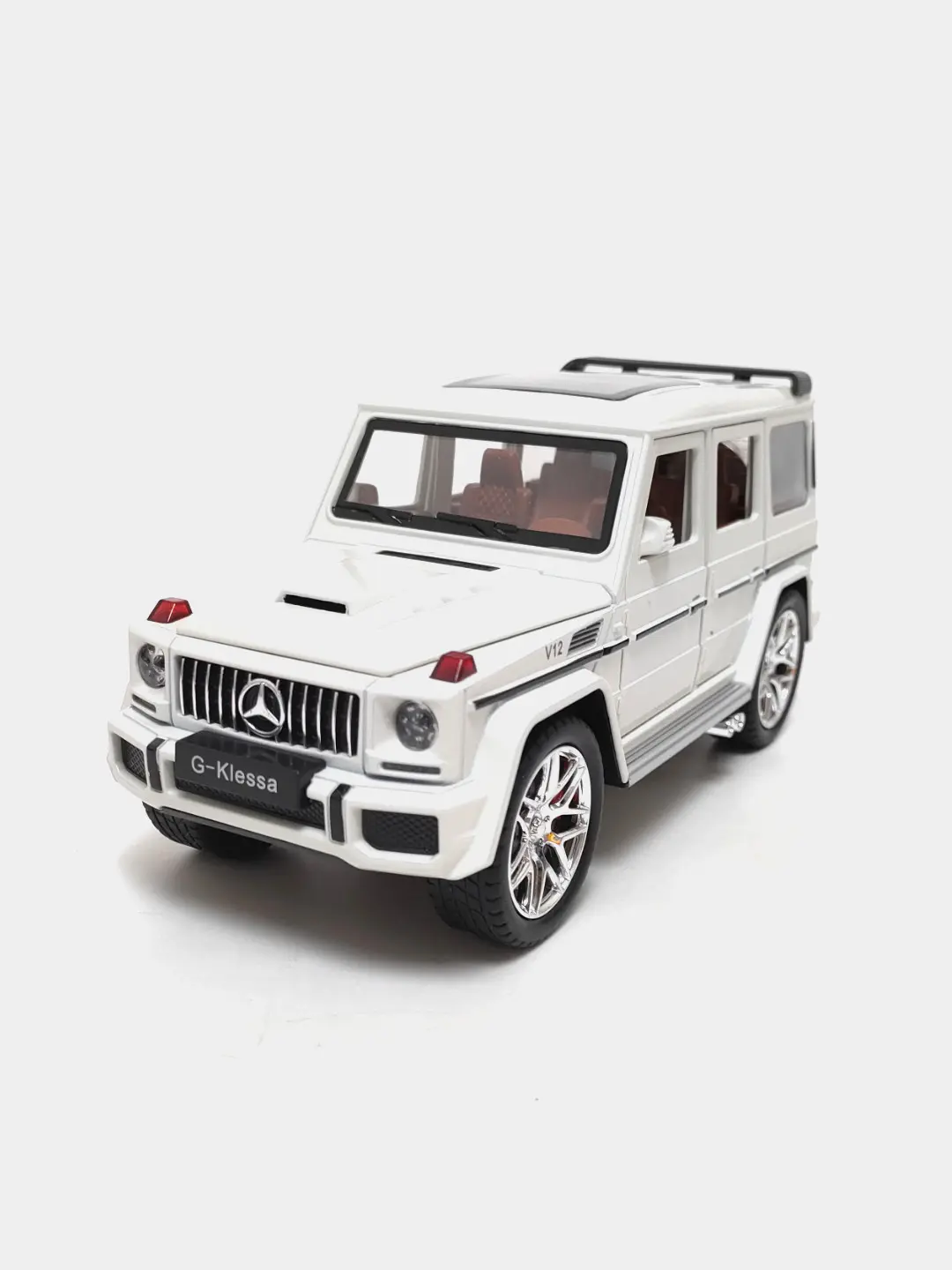 Kolleksiya Mercedes-Benz Gelandewagen G63 qora oltin 25 sm. — 5-rasm