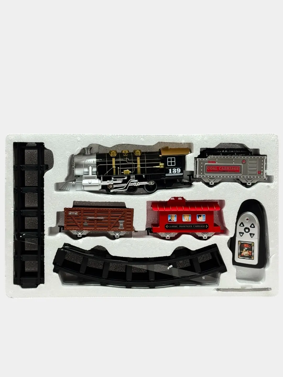 Orbit Train 3054 temir yo'li, pultli boshqaruvli, rivojlantiruvchi, 3 yoshdan bolalar uchun — 7-rasm