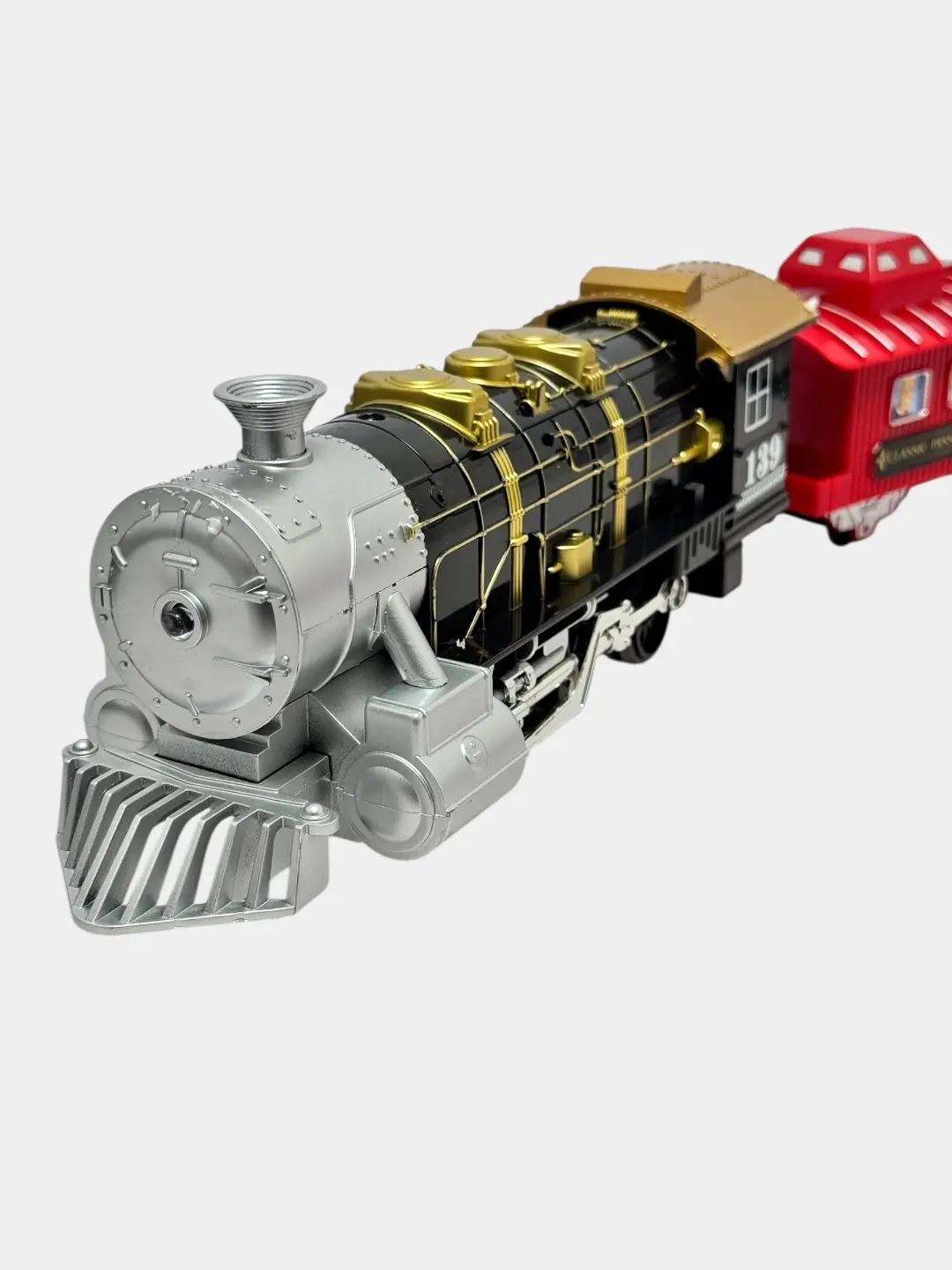 Orbit Train 3054 temir yo'li, pultli boshqaruvli, rivojlantiruvchi, 3 yoshdan bolalar uchun — 8-rasm