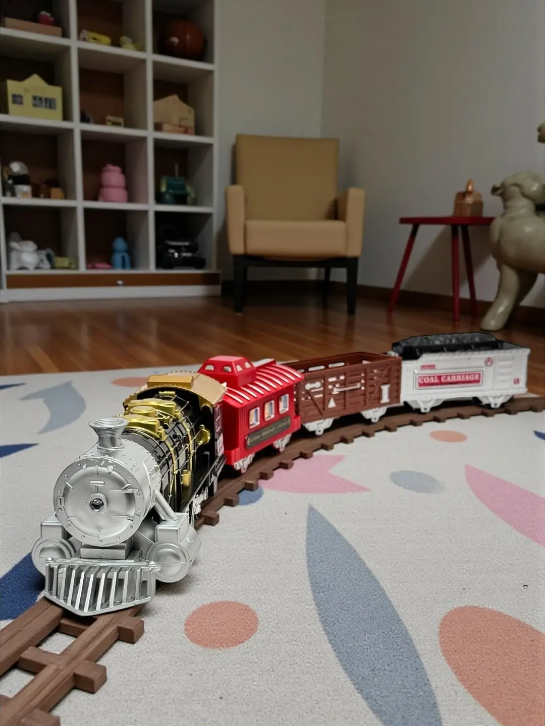 Orbit Train 3054 temir yo'li, pultli boshqaruvli, rivojlantiruvchi, 3 yoshdan bolalar uchun — 9-rasm