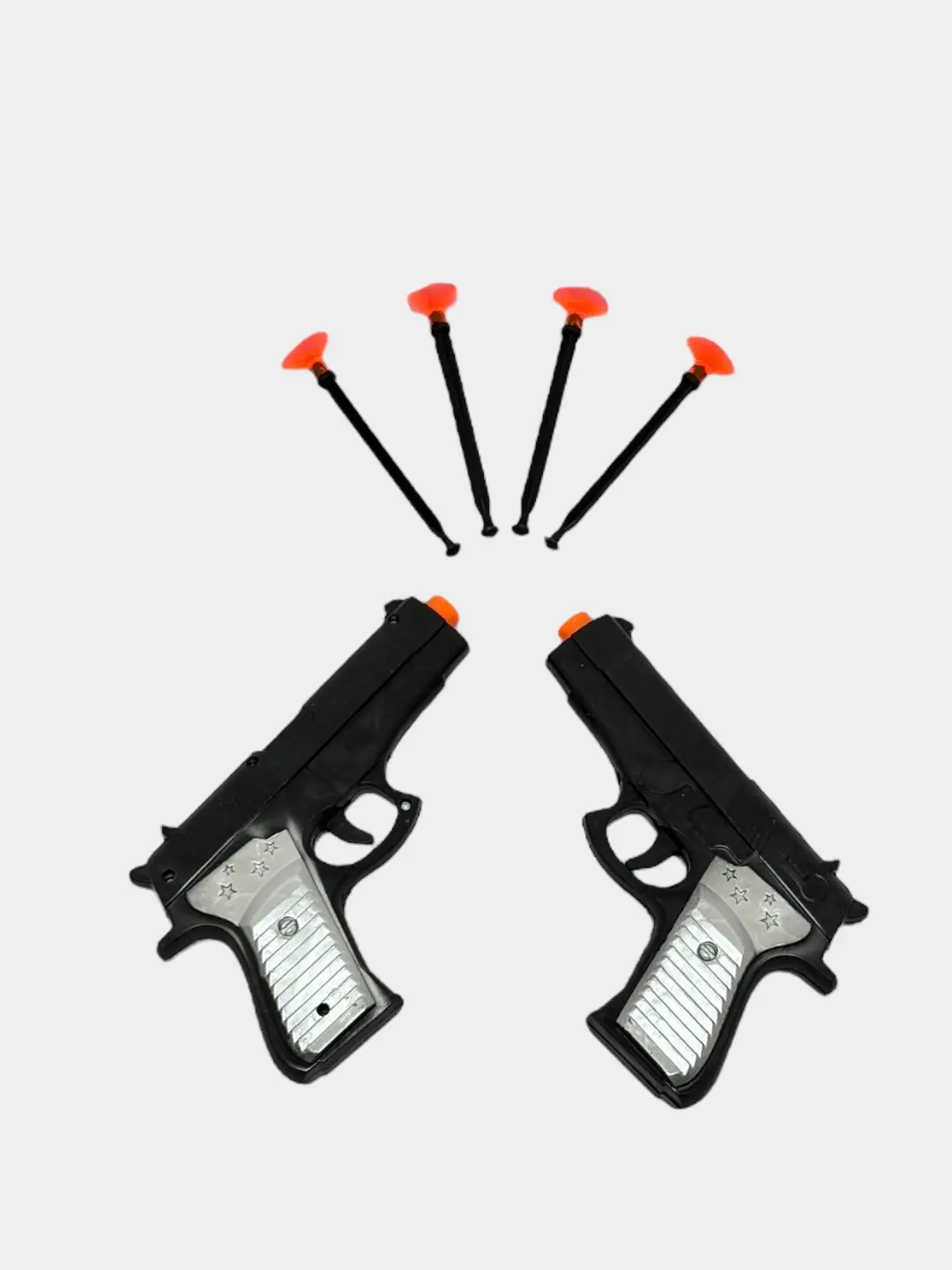 Bolalar uchun xavfsiz plastik o'yinchoq pistollar to'plami Art. 1040-17 3+. — 3-rasm