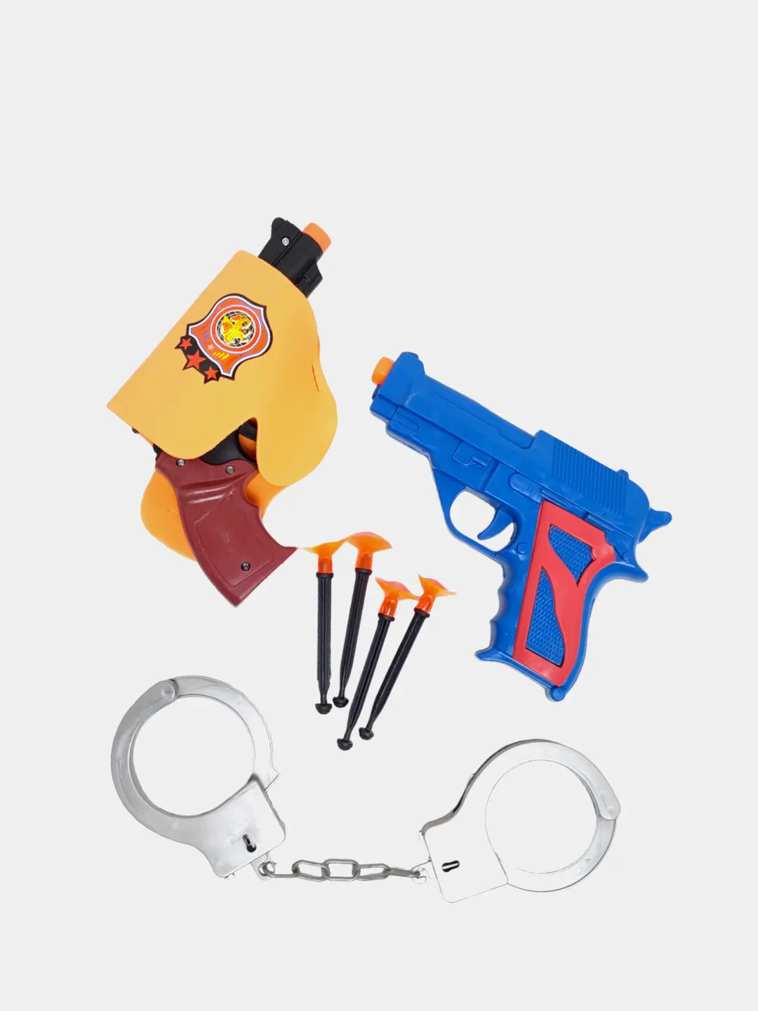 Bolalar uchun xavfsiz plastik o'yinchoq pistollar to'plami Art. 1040-17 3+. — 5-rasm