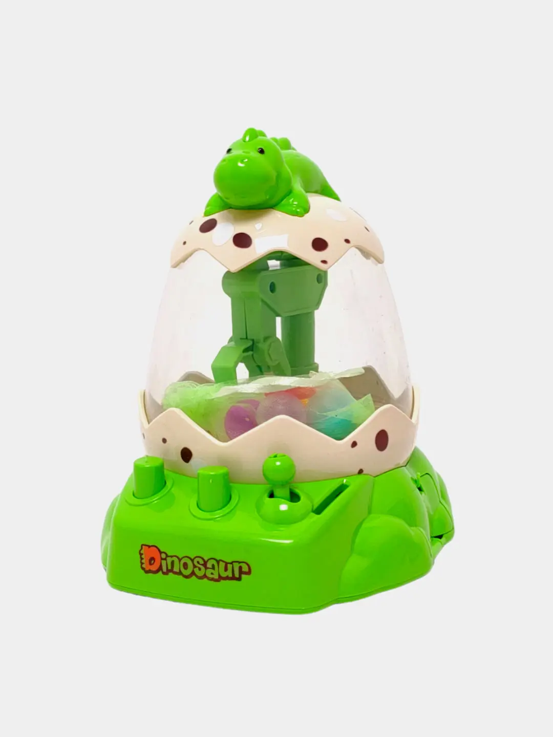 Mini-arkad avtomat Tuxum dinozavr, Rivojlantiruvchi o'yinchoq, 3 yoshdan bolalar uchun, Motorikani mashq qilish