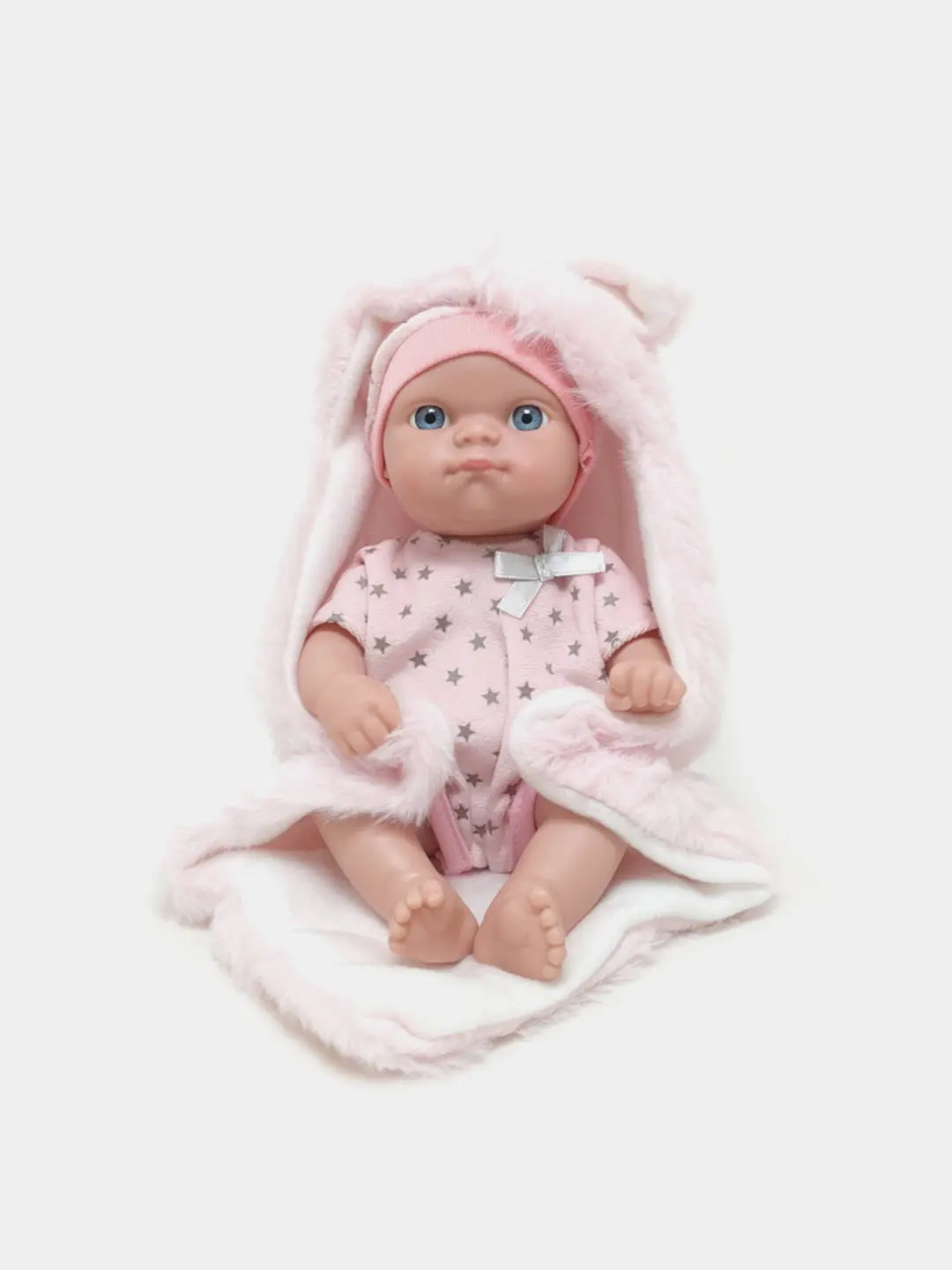 Yale Baby 22 sm qo'g'irchoq, quloqli yumshoq xalat, 3 yoshdan oshgan bolalar uchun, motorikasini rivojlantiradi — 2-rasm