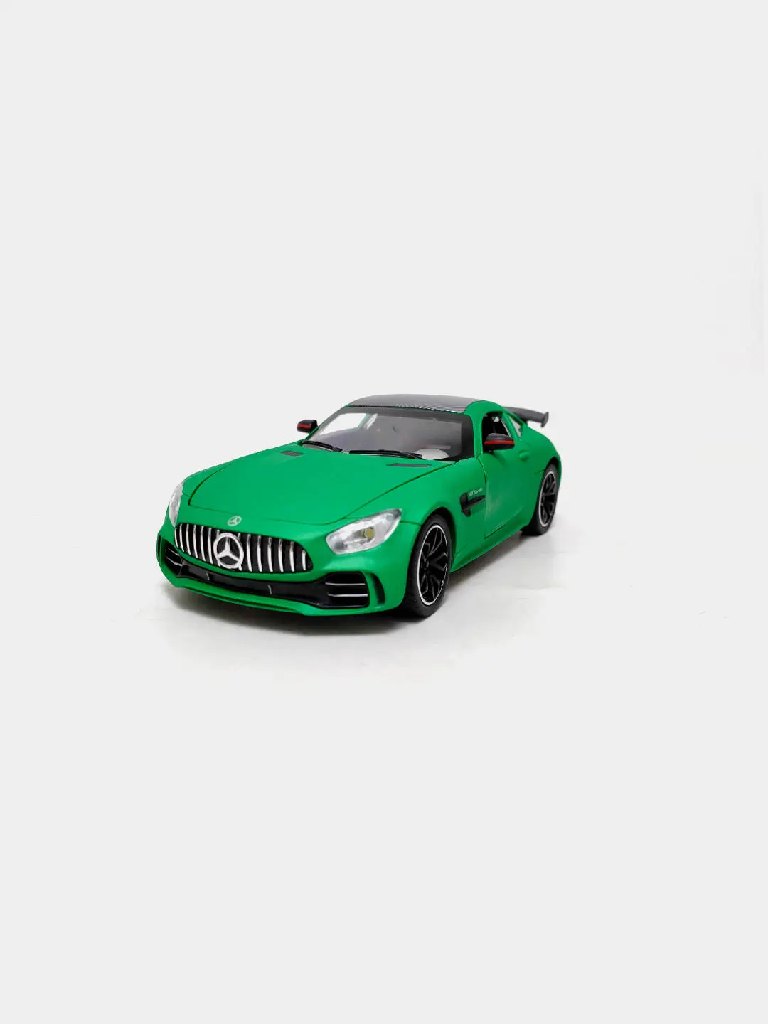 Mercedes AMG GT 1:24 temir modeli eshiklari ochiladigan kolleksiya o'yinchoq mashinasi — 3-rasm