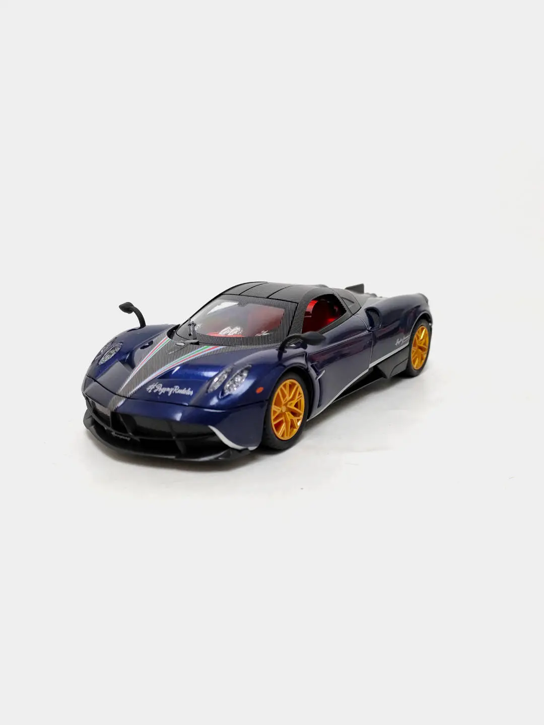 Pagani Huayra Dinastia metall modeli 1:24, ochiladigan eshikli temir mashina — 3-rasm