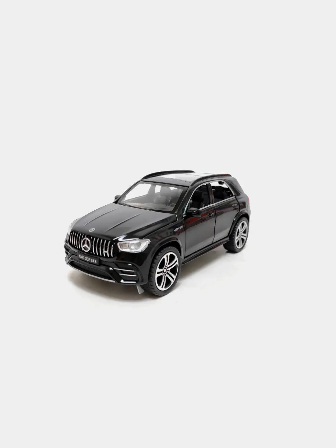 Mercedes GLE 63S bola mashina modeli qora, metall, interaktiv 25 sm.