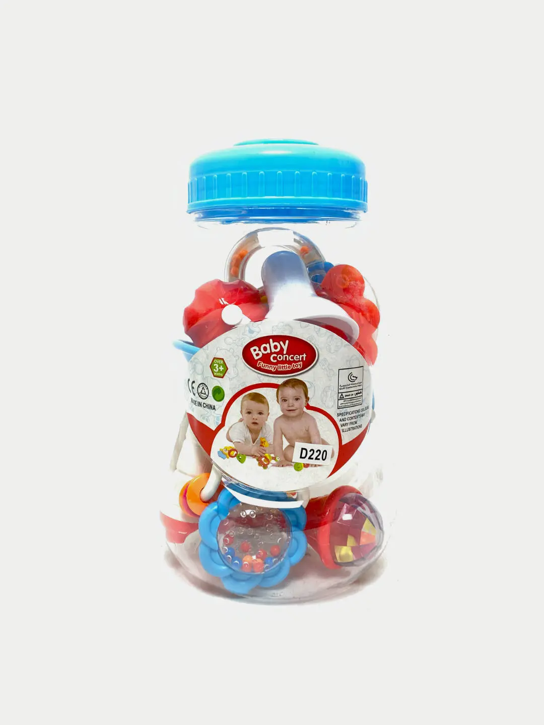 Набор погремушек Baby Concert, Развивающие игрушки для младенцев, Для сенсорного развития и моторики
