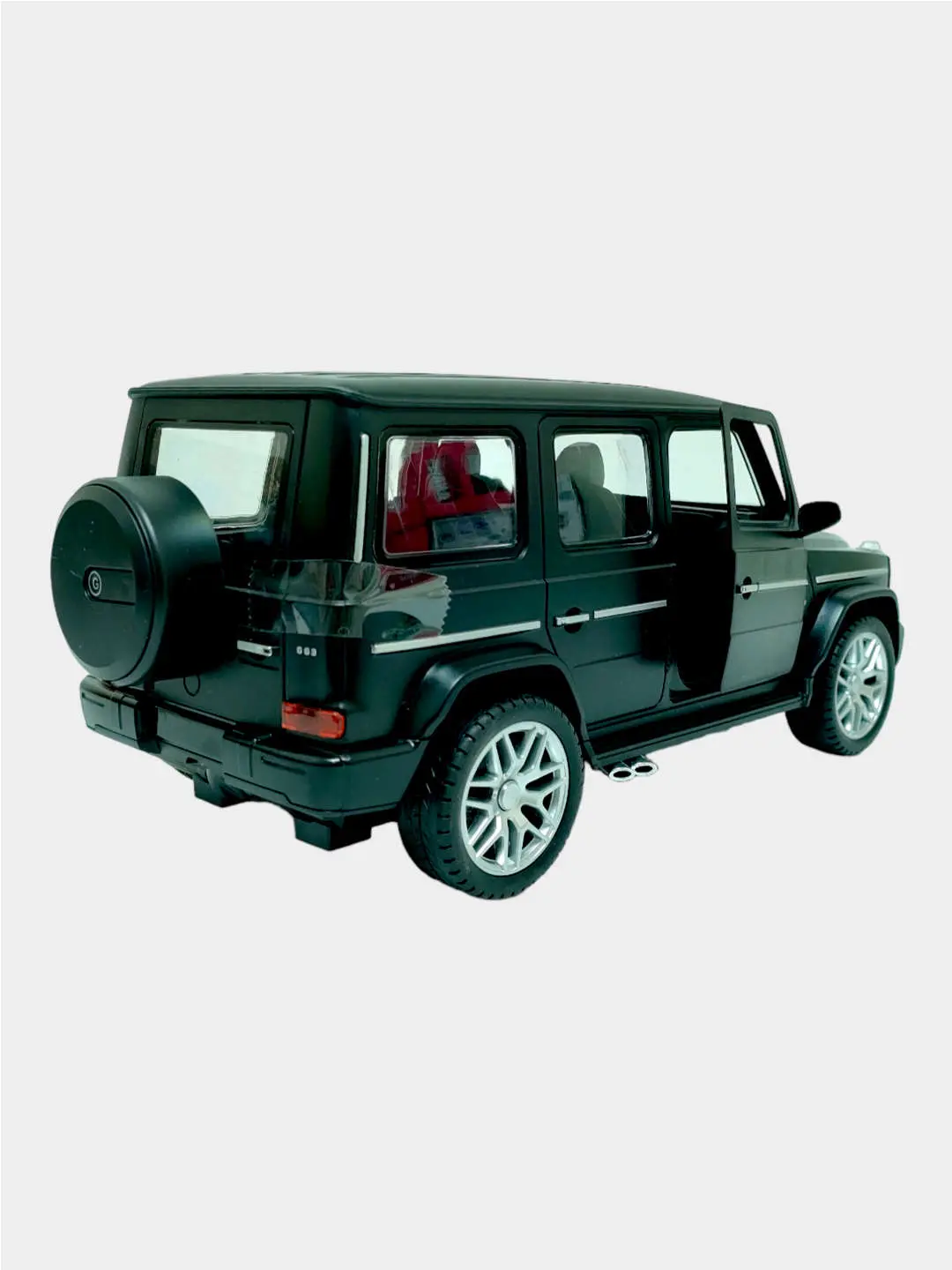 Mercedes-Benz AMG G 63 pultli mashinasi, 1:12 masshtab, 8 yoshdan katta bolalar uchun, mustahkam plastmassa — 4-rasm