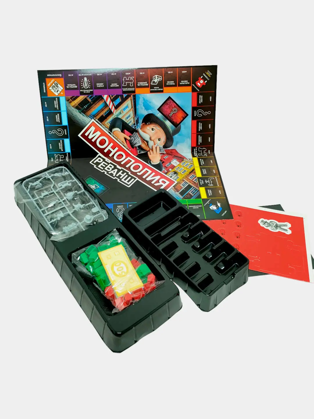 Monopoliya Revansh, oilaviy strategiya o'yini, 8+ yosh, 40x27 sm. — 2-rasm