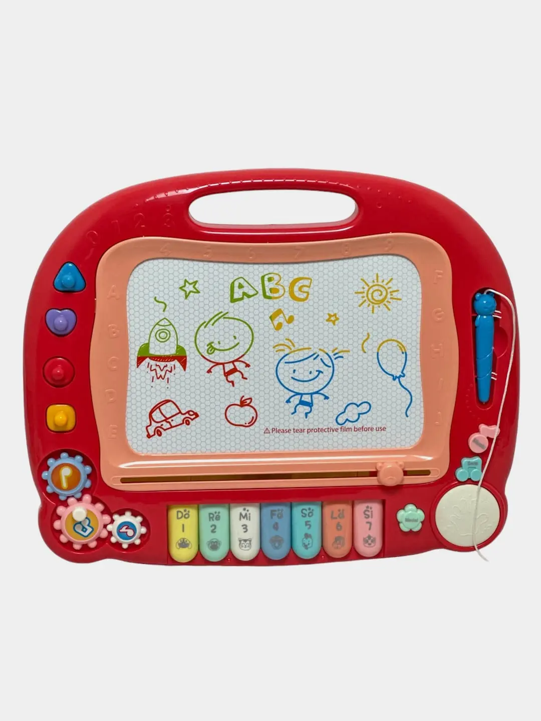 Sobebear Ko'p funksiyali doska, Chizish va o'rganish, 3 yoshdan katta bolalar uchun, Musiqiy tugmalar — 2-rasm