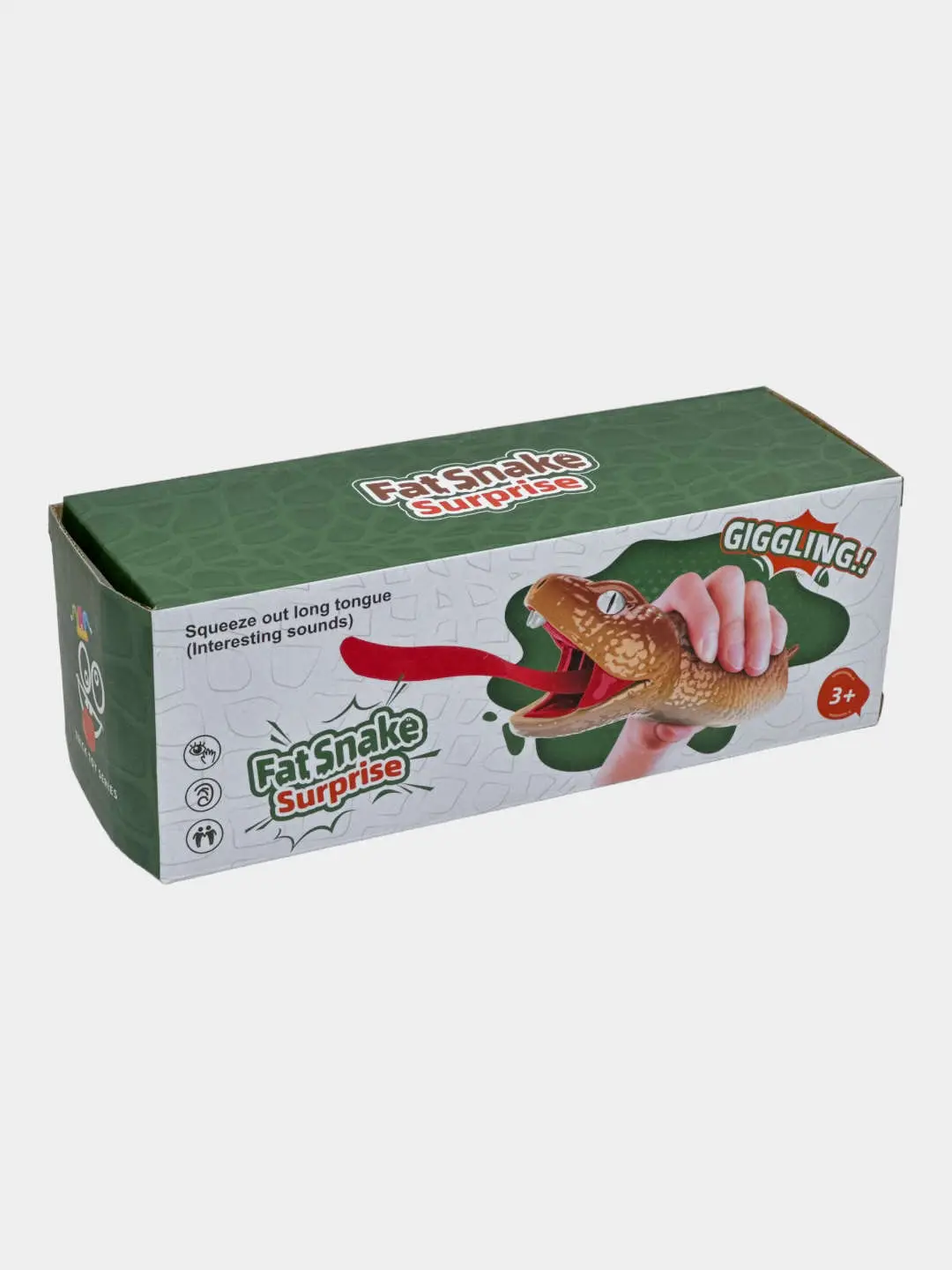 Fat Snake Surprise, til bilan bosiluvchi ovozi bor iloncha, 3+ yoshli bolalar uchun