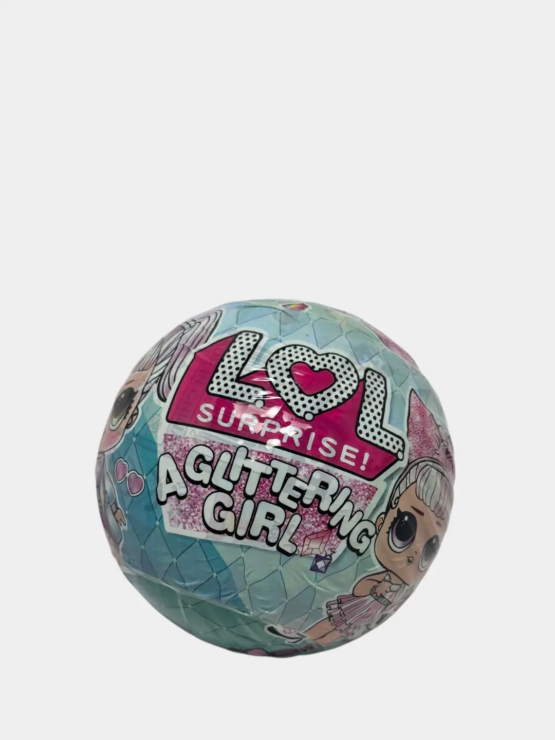 LOL Glittering Girl syurpriz shari, mini-kukla va aksessuarlar to'plami, 3 yoshdan kattalar uchun, mayda motorikani rivojlantiradi
