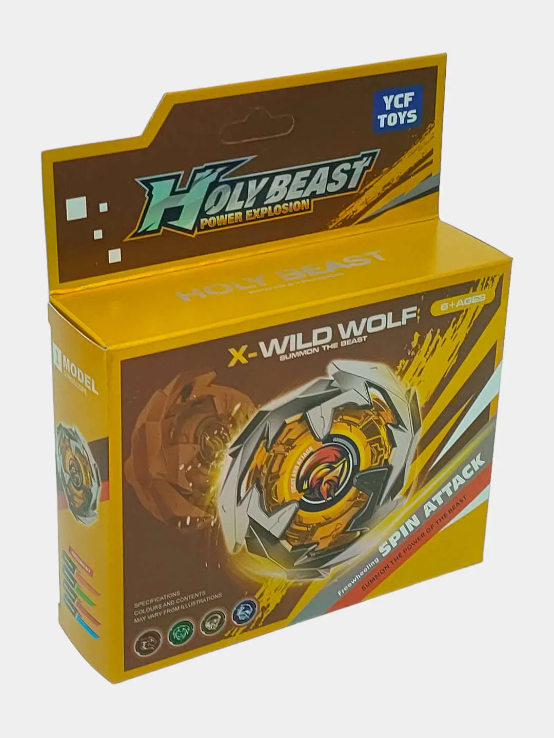 Aylanuvchi Holy Beast hujumi qizil bolalar rivojlantiruvchi o'yinchoq 6+ — 4-rasm