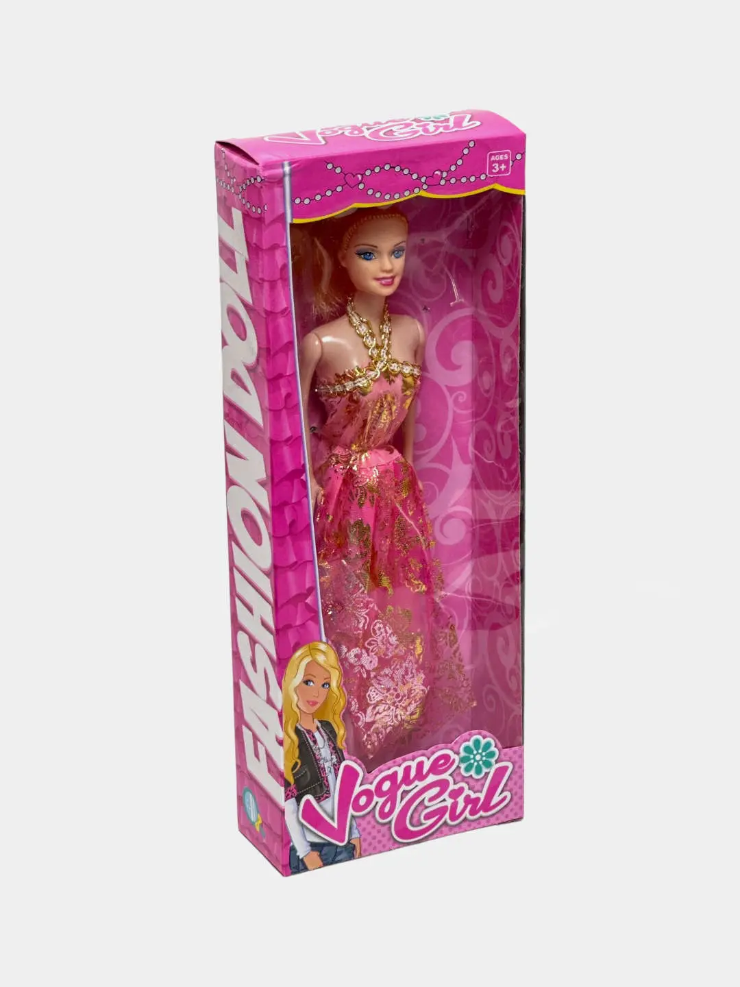 Vogue Girl HL001-22 qo'g'irchog'i, Kechki libosdagi zamonaviy o'yinchoq, Kichik modachilar uchun 3 yoshdan, Tasavvurni rivojlantiradi — 2-rasm