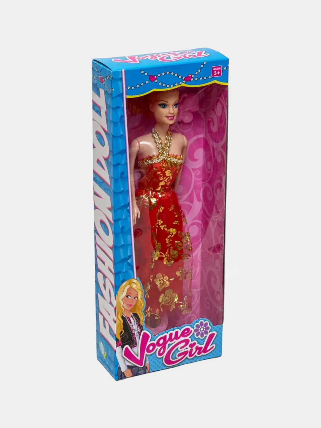 Vogue Girl HL001-22 qo'g'irchog'i, Kechki libosdagi zamonaviy o'yinchoq, Kichik modachilar uchun 3 yoshdan, Tasavvurni rivojlantiradi — 4-rasm