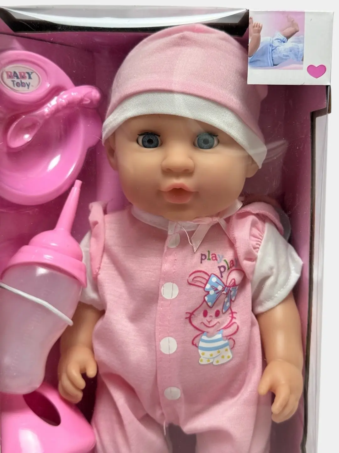 Baby Interactive interaktiv qo'g'irchog'i aksessuarlar bilan, ichadigan va cho'miladigan — 3-rasm