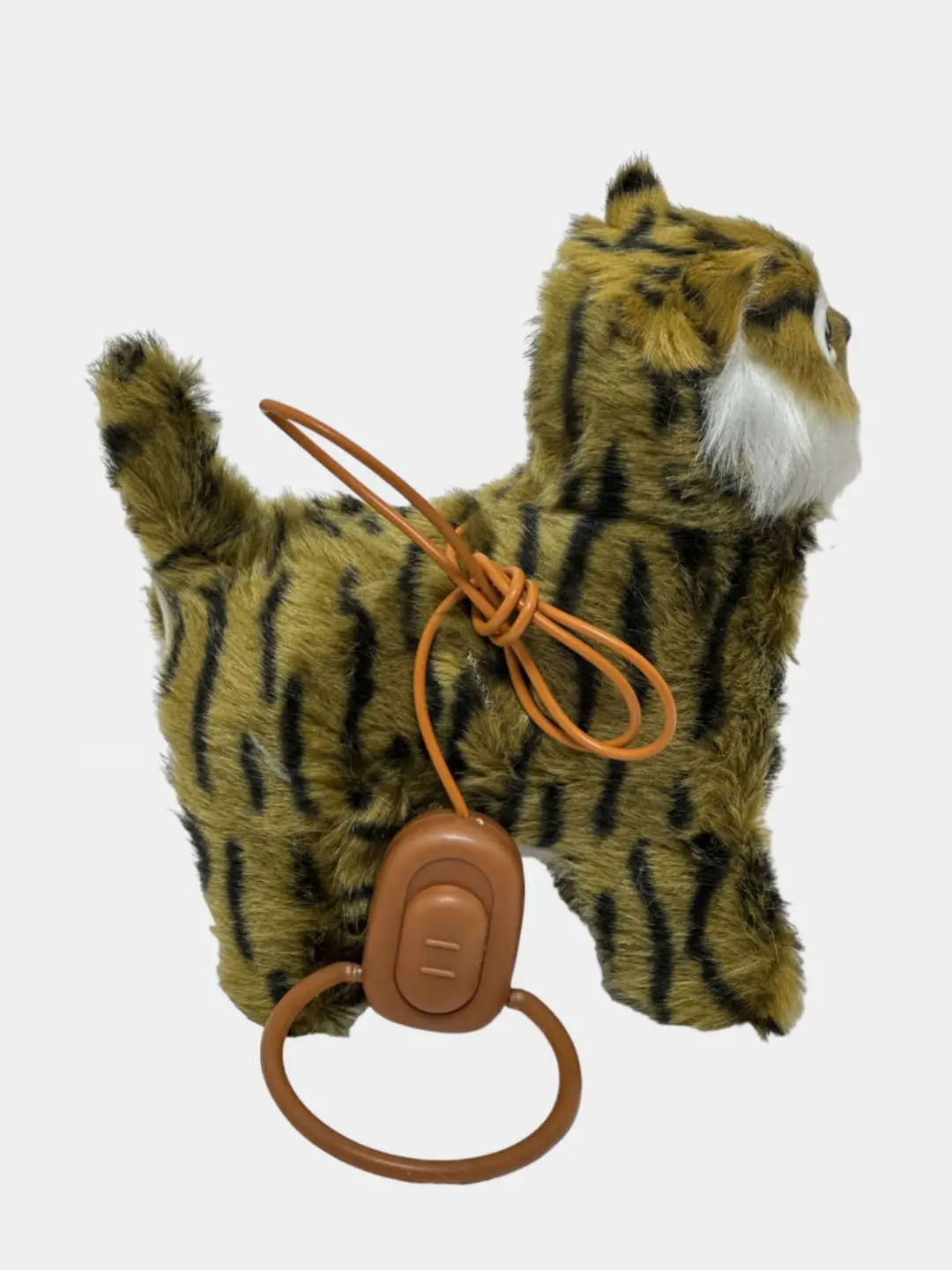 Yumshok o'yinchoq 'Mushuklar' plush tiger rangli bolalar uchun 3+ — 2-rasm