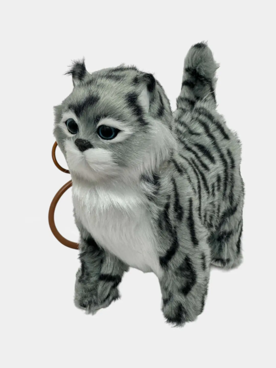 Yumshok o'yinchoq 'Mushuklar' plush tiger rangli bolalar uchun 3+ — 3-rasm