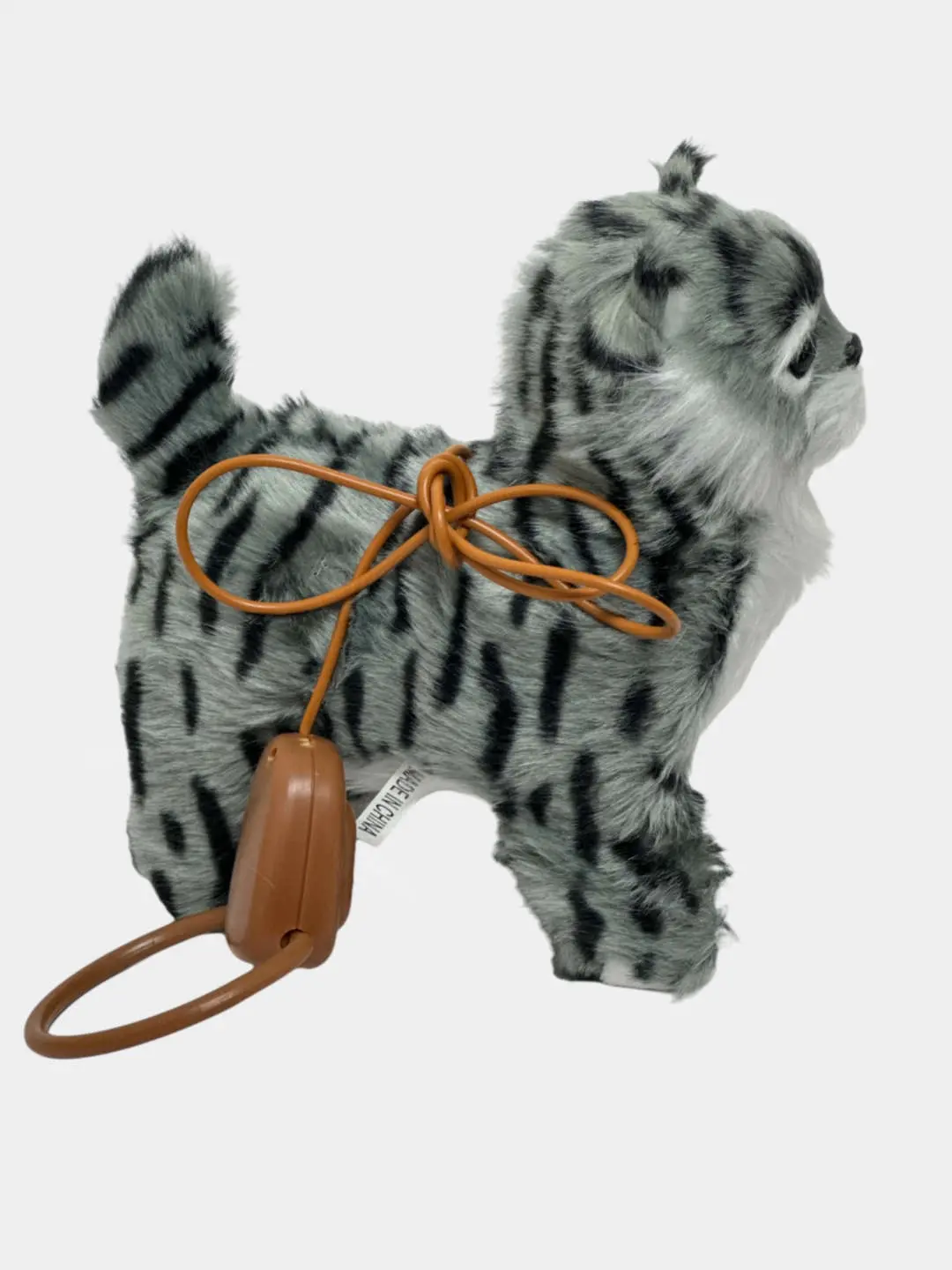 Yumshok o'yinchoq 'Mushuklar' plush tiger rangli bolalar uchun 3+ — 4-rasm