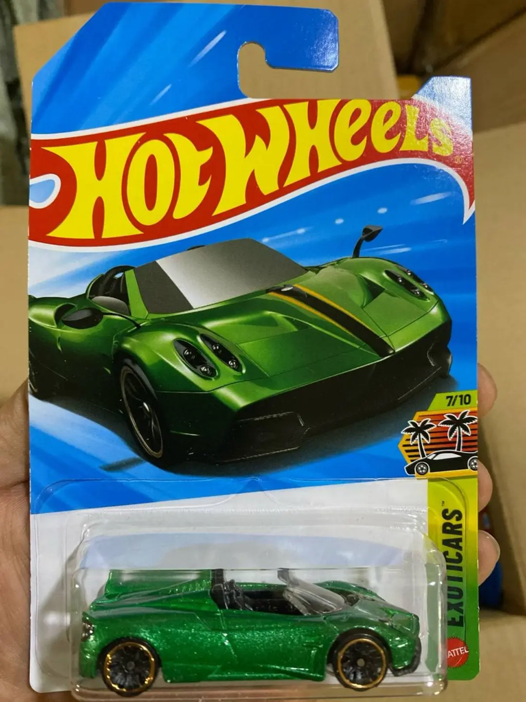 Hot Wheels Mattel masshtabli mashinasi, Metall korpus Die-Cast, Bolalar va kolleksionerlar uchun Коd. 24441 — 2-rasm