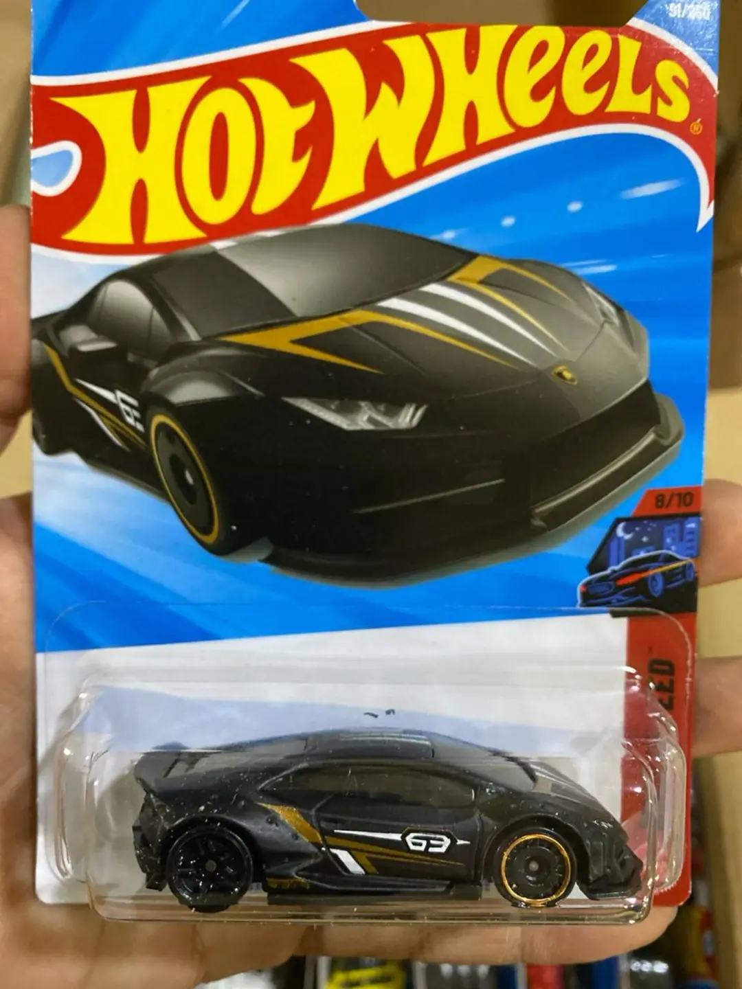 Hot Wheels Mattel masshtabli mashinasi, Metall korpus Die-Cast, Bolalar va kolleksionerlar uchun Коd. 24441 — 8-rasm