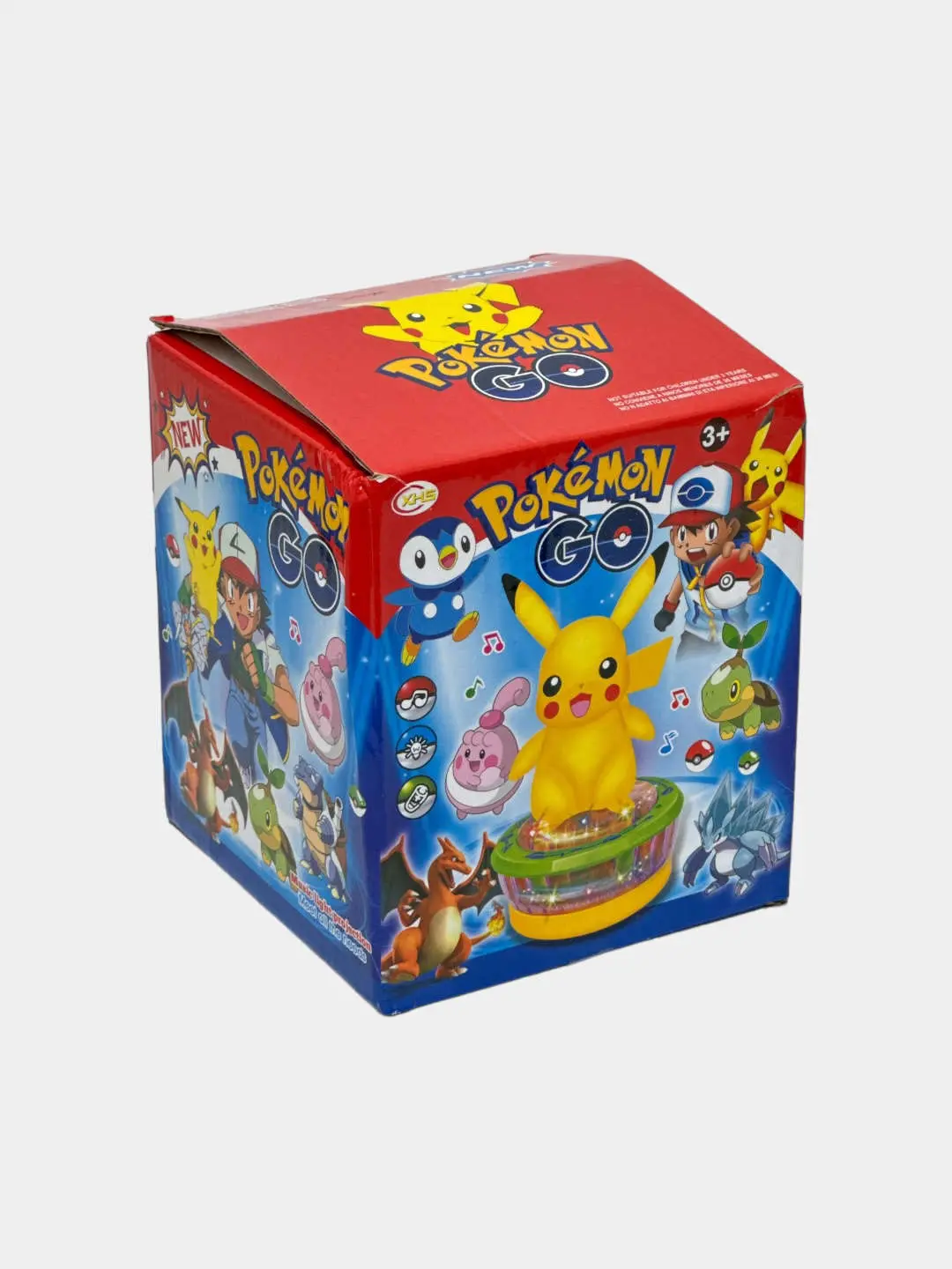 Muzikali Pikachu, Yorug'lik va ovozli o'yinchoq, 3+ yosh bolalar uchun