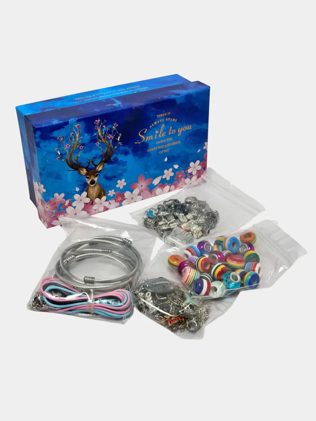 Yaratuvchi to'plami "Smile to you" "Brazalet yasash" rivojlantiruvchi to'plam Kód. 24598 — 2-rasm