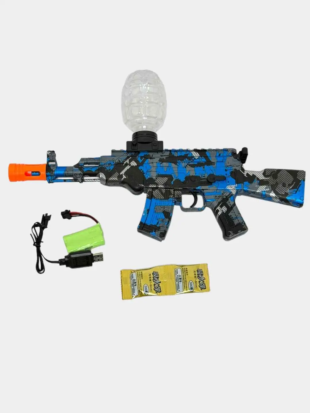 Orbiz avtomat M416, gidrogel sharchalar otadigan bolalar elektr blasteri — 3-rasm