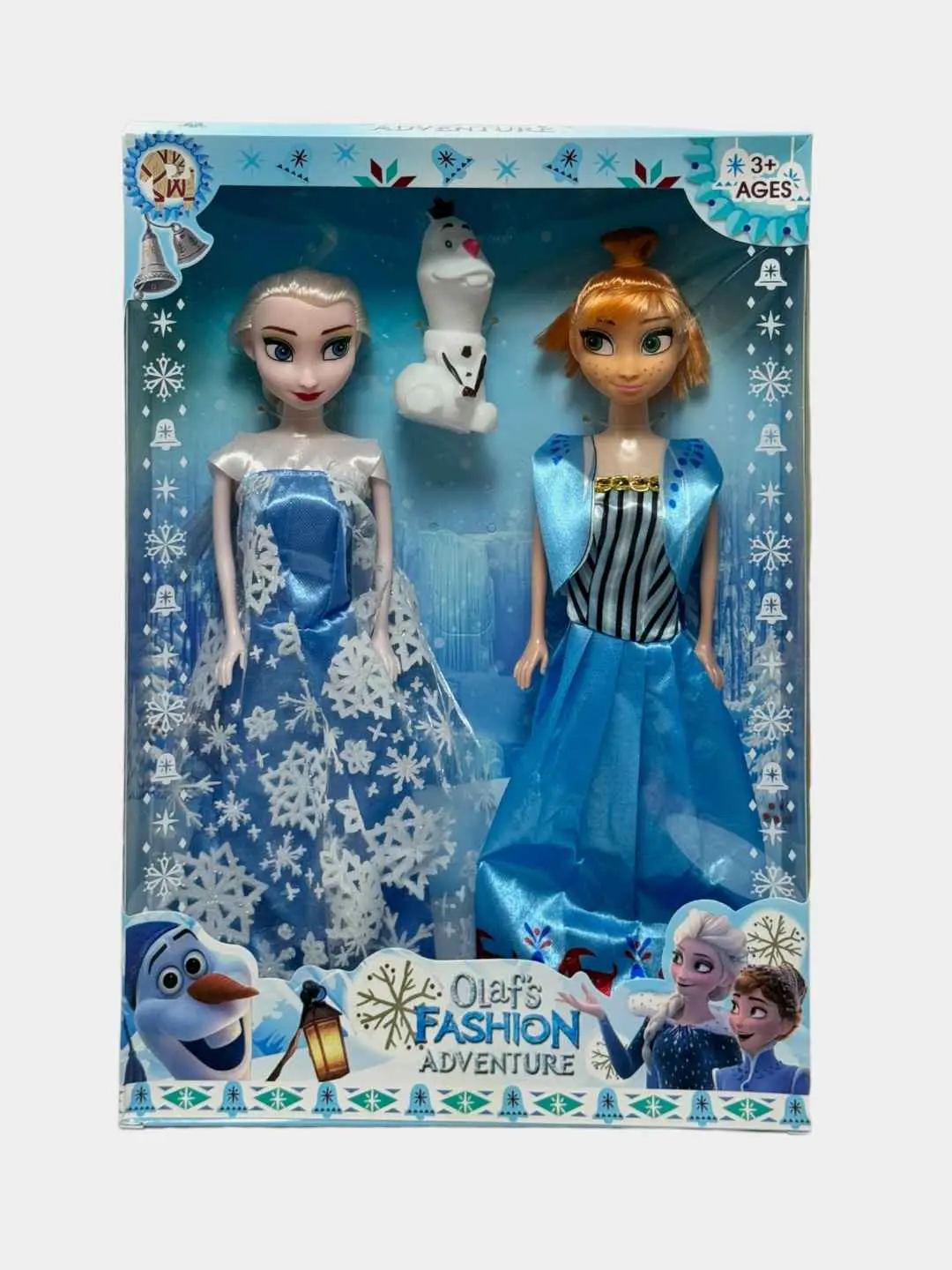 Sovuq Yurak Kuklalari Elsa, Anna va Olaf, 3 yoshdan oshgan bolalar uchun o'yinchoqlar, Sovg'a to'plami — 2-rasm
