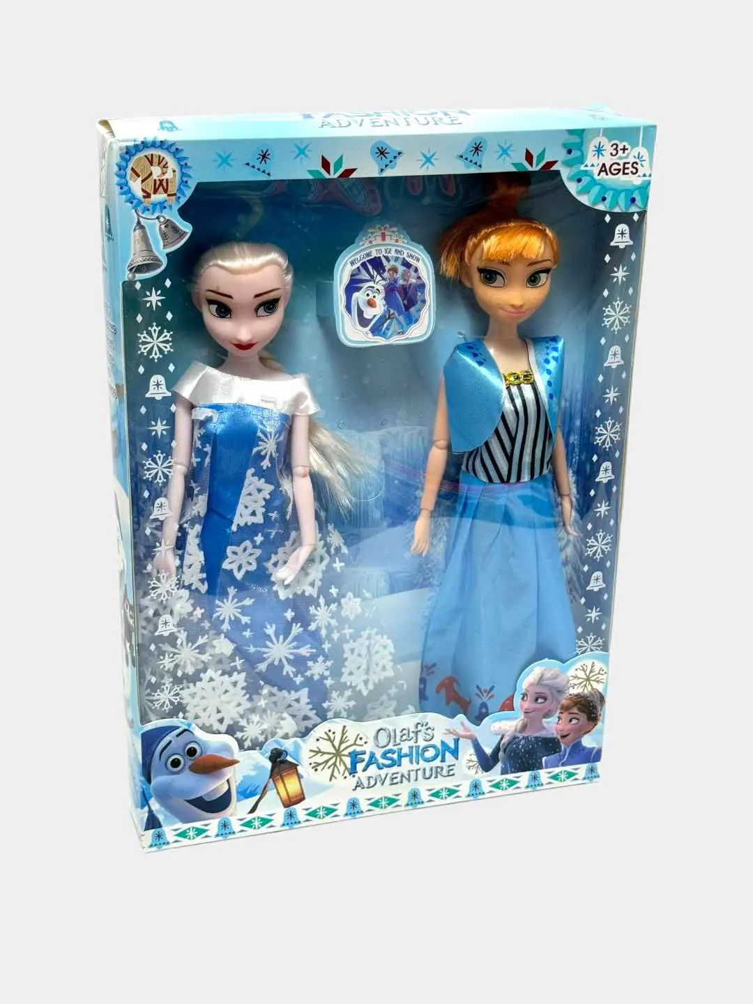 Disney Frozen Elza va Anna multfilm kuklalar to'plami, 30 sm, 2 dona.