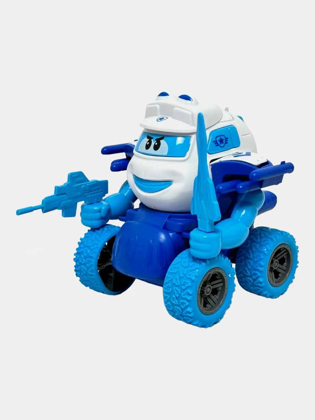 Inertsion robot-mashina Monstr-trak Ember qurol bilan, pushti — 2-rasm
