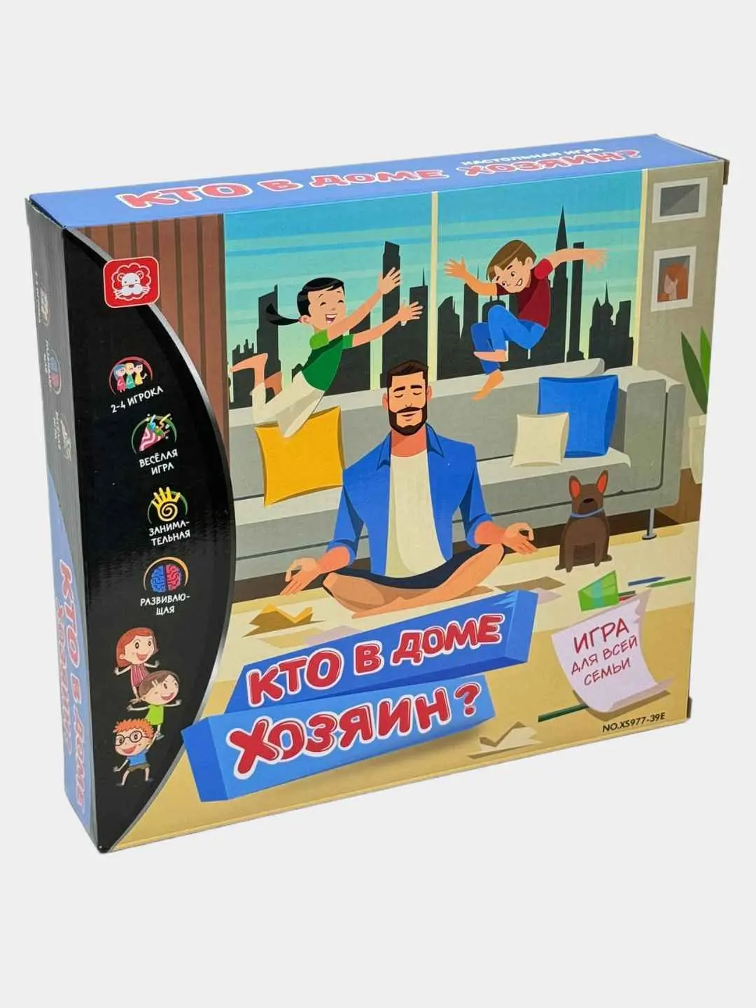 Настольная игра Кто в доме хозяин, развивающая семейная игра для детей