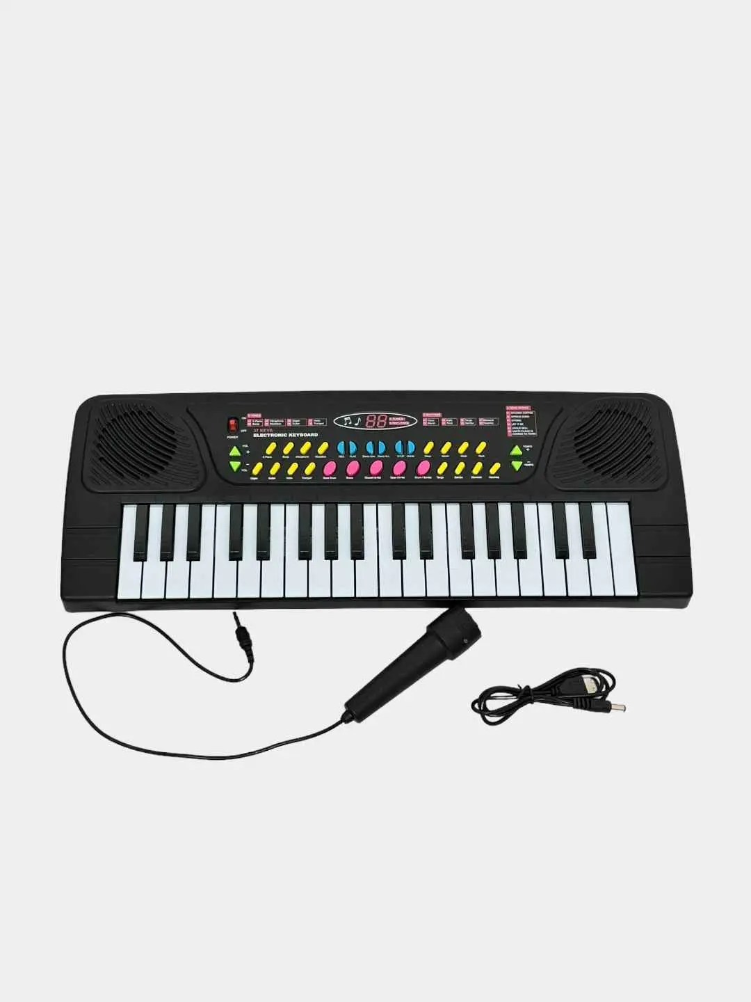 Elektron sintezator SD-333, 37 ta klavishli, yozib olish funksiyasi bilan bolalar uchun — 2-rasm