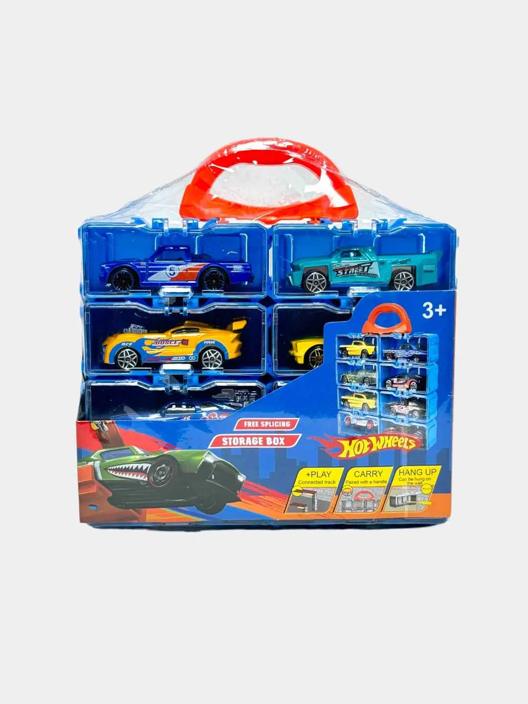 Bolalar uchun Hotwheel mashinalar to'plami, keys-organayzerda, 8 dona — 12-rasm