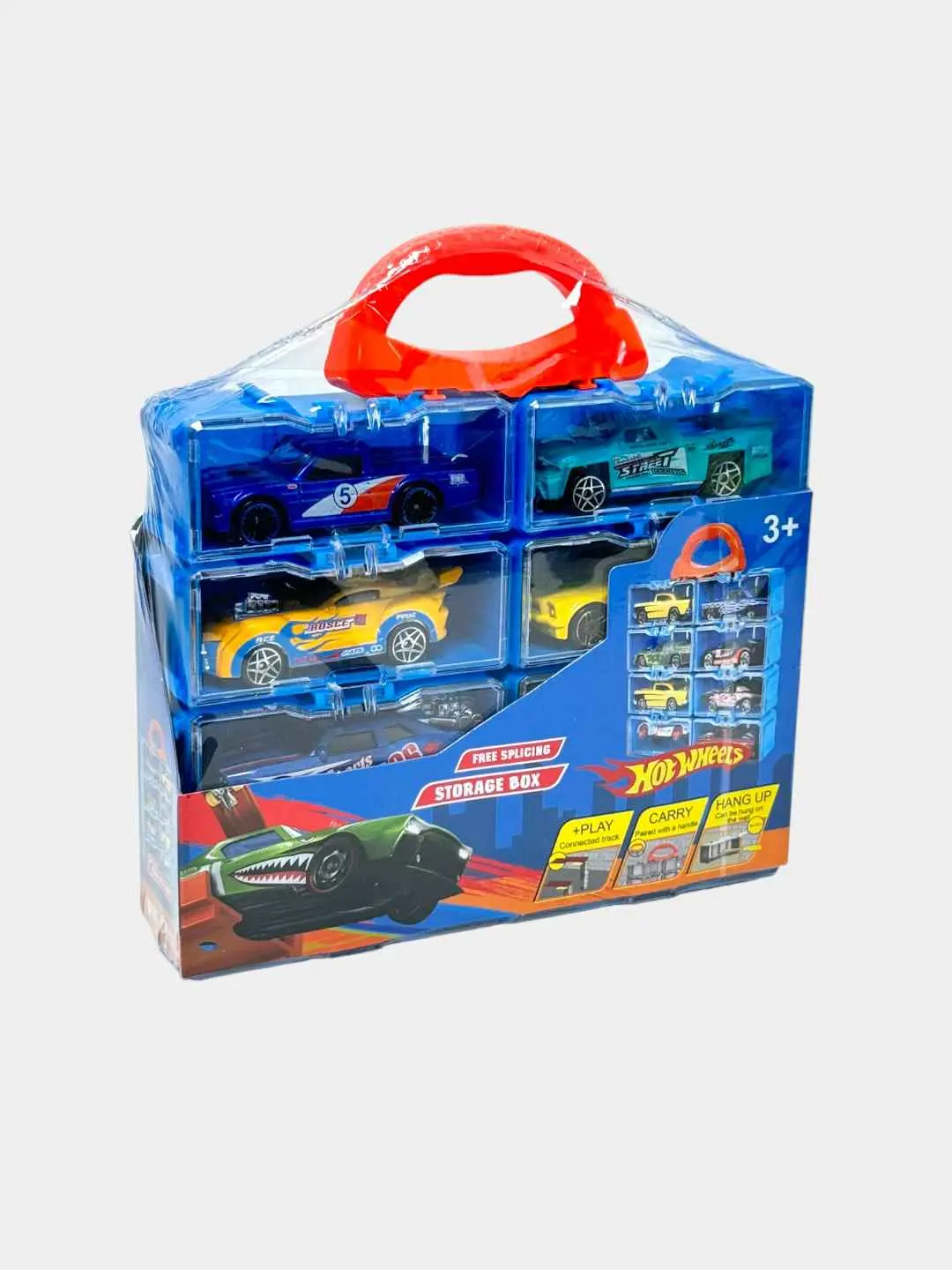 Bolalar uchun Hotwheel mashinalar to'plami, keys-organayzerda, 8 dona — 13-rasm