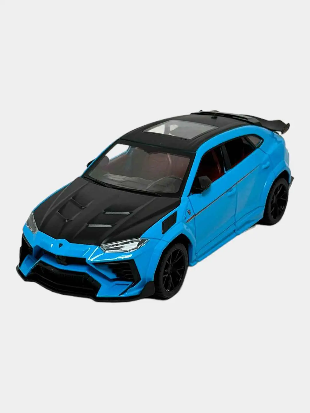 Lamborghini Urus Mansory modeli sariq 25 sm bolalar uchun 3+ — 7-rasm