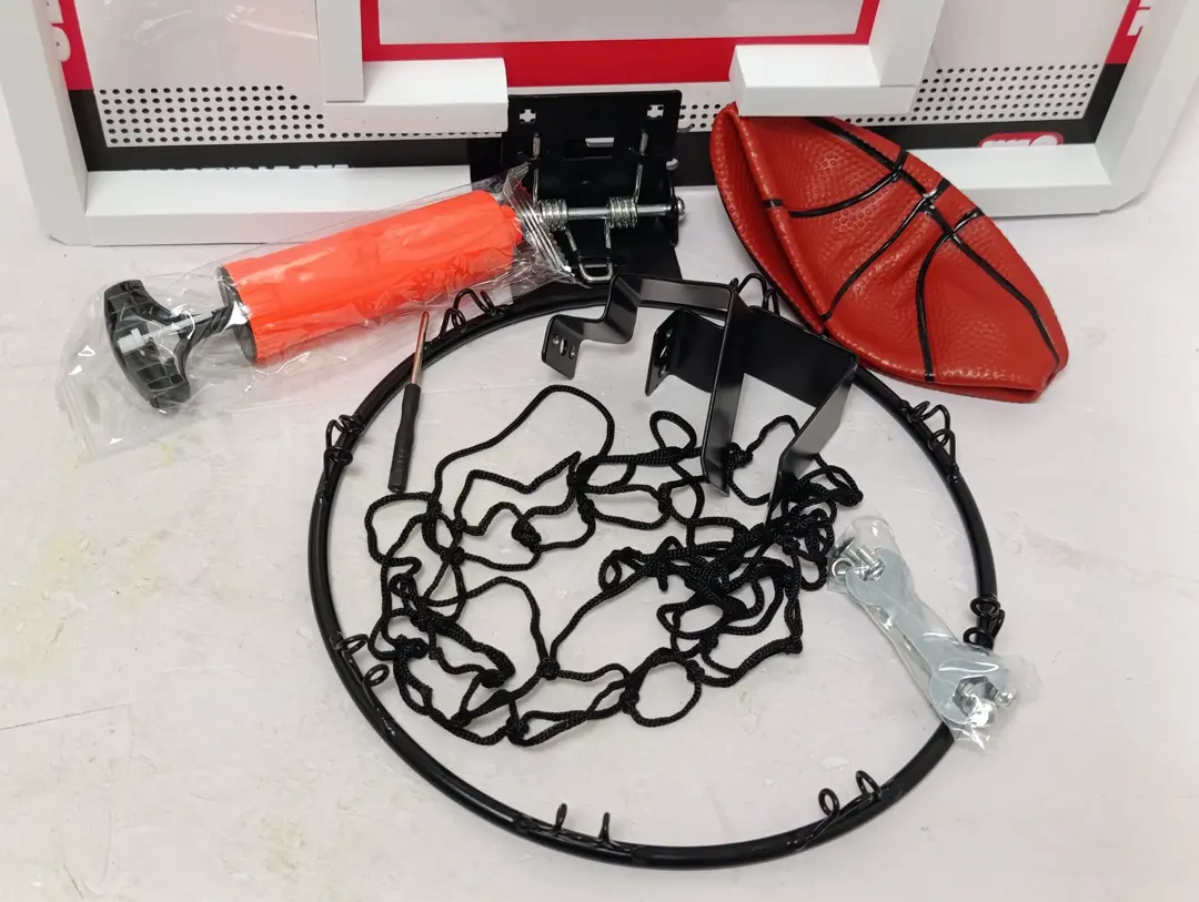 Elektron tabloli HOOPS PRO MINI basketbol qalqoni va to'pi, eshikka o'rnatiladigan — 6-rasm