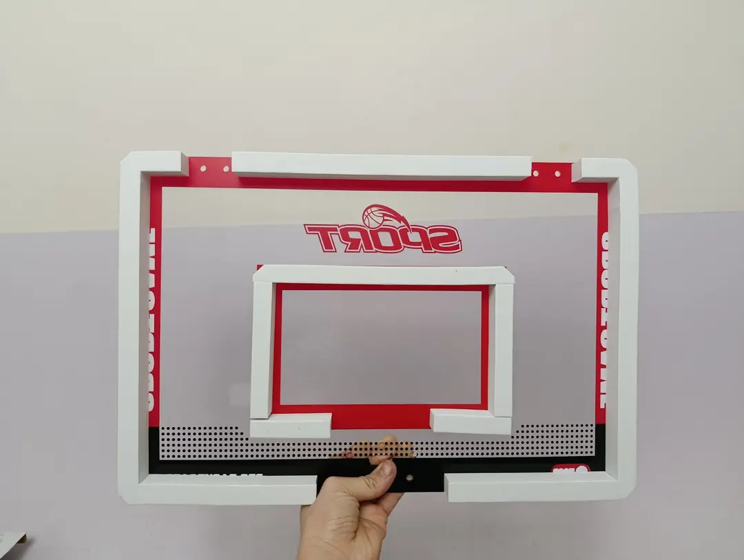 Elektron tabloli HOOPS PRO MINI basketbol qalqoni va to'pi, eshikka o'rnatiladigan — 7-rasm