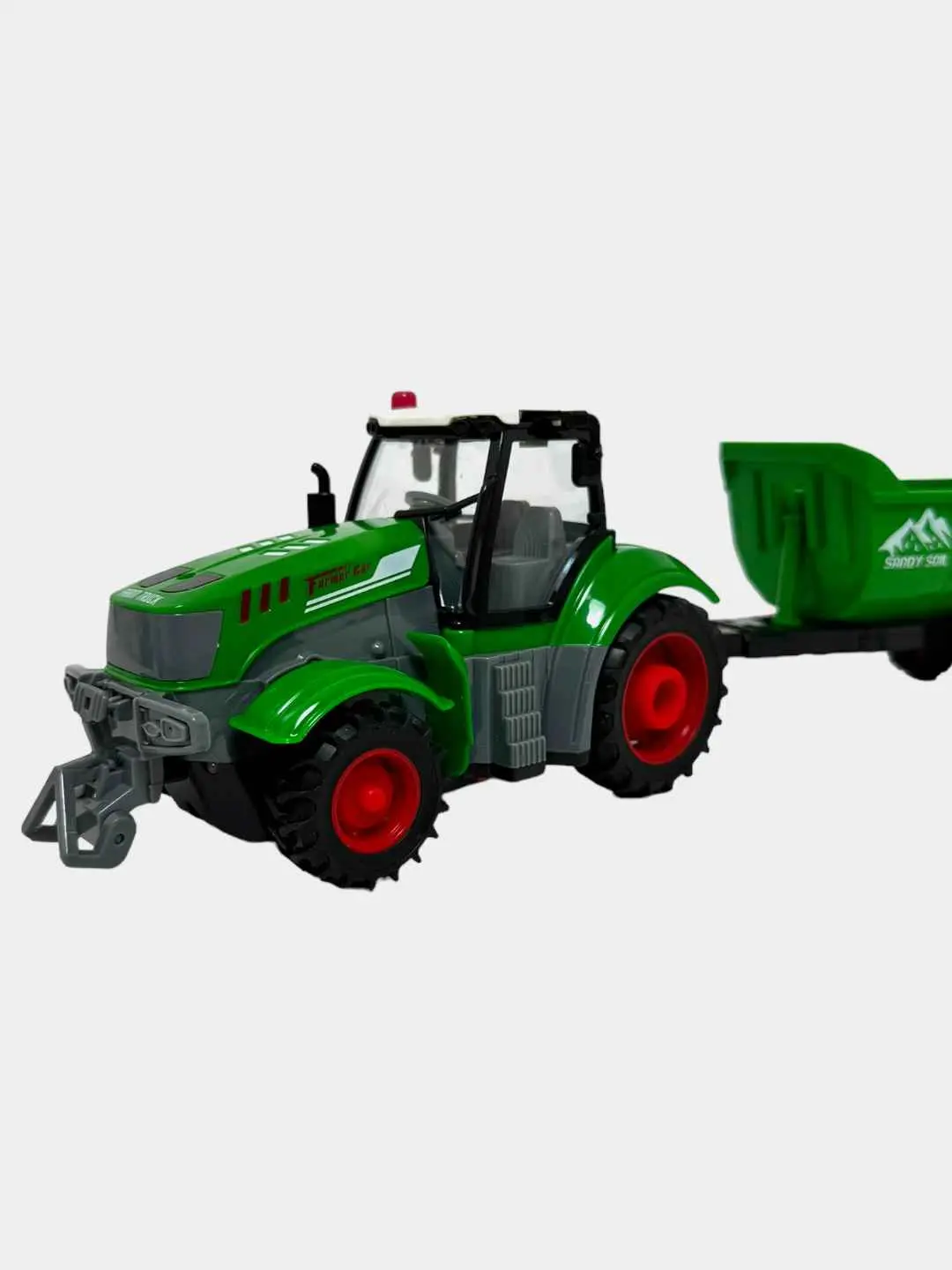 Farmer Truck RC traktor, 1:24 model priyem bilan, 3 yoshdan boshlab bolalar uchun, Rivojlantiruvchi o'yinchoq — 3-rasm