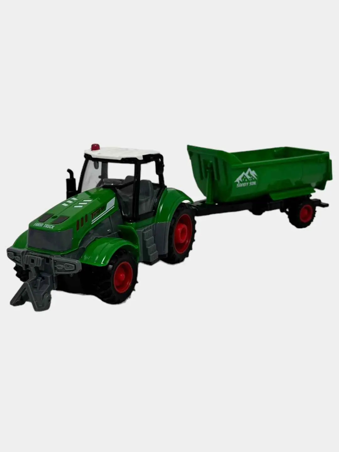 Farmer Truck RC traktor, 1:24 model priyem bilan, 3 yoshdan boshlab bolalar uchun, Rivojlantiruvchi o'yinchoq — 2-rasm